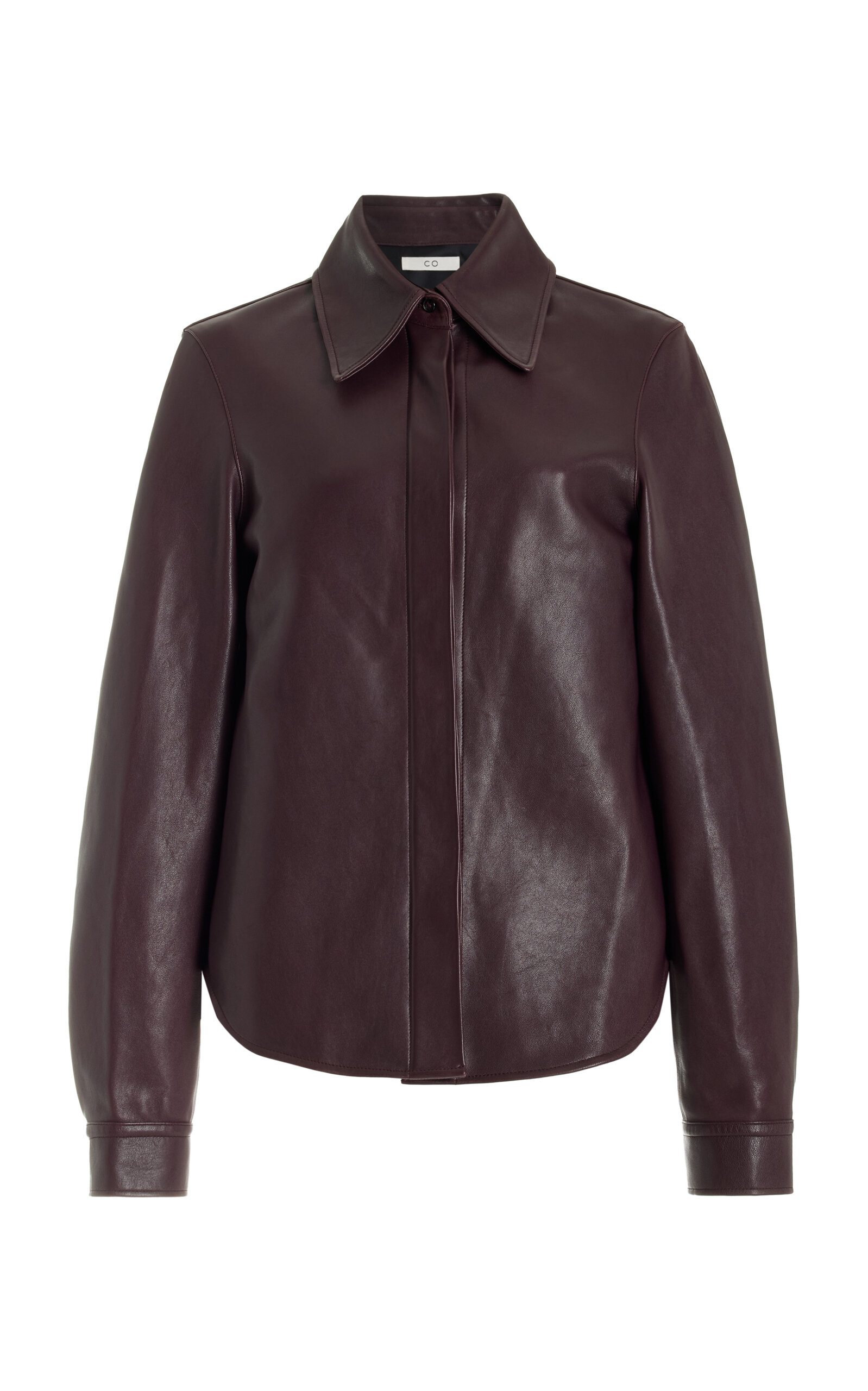 Leather Bomber Jacket