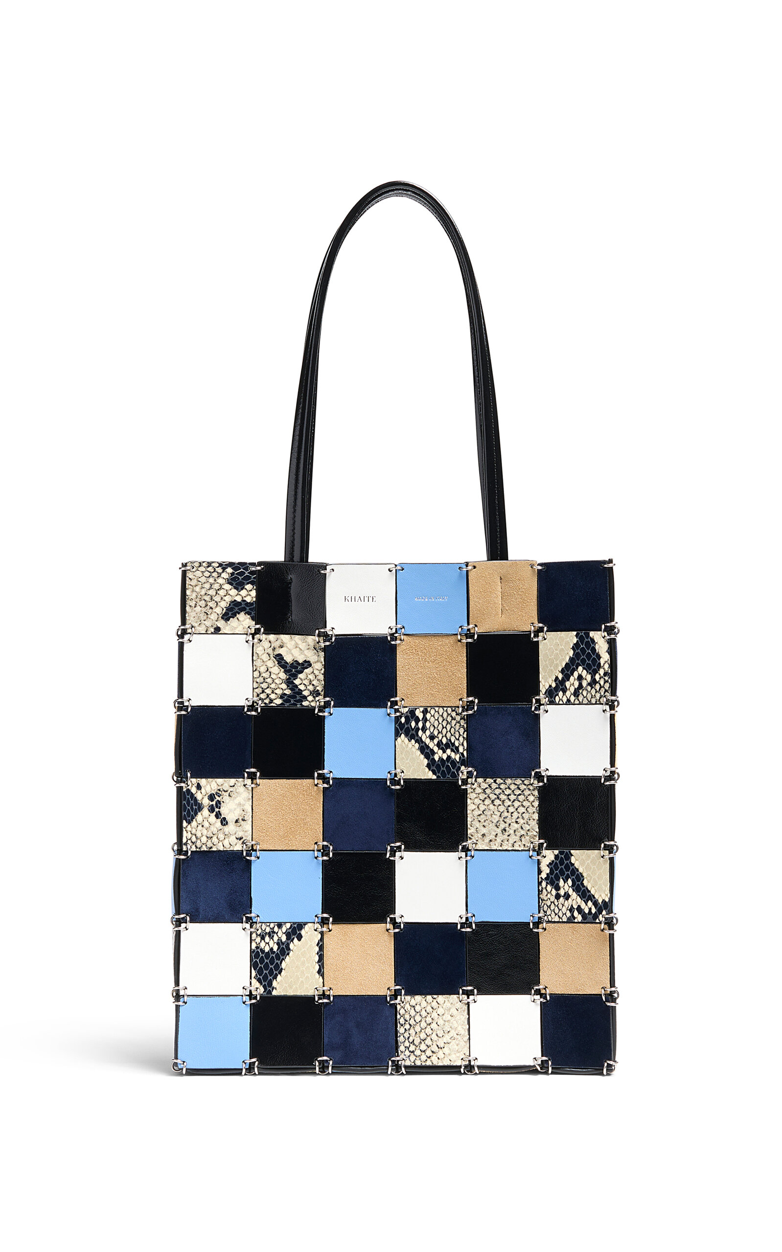 Emma Small Patchwork Leather Tote Bag