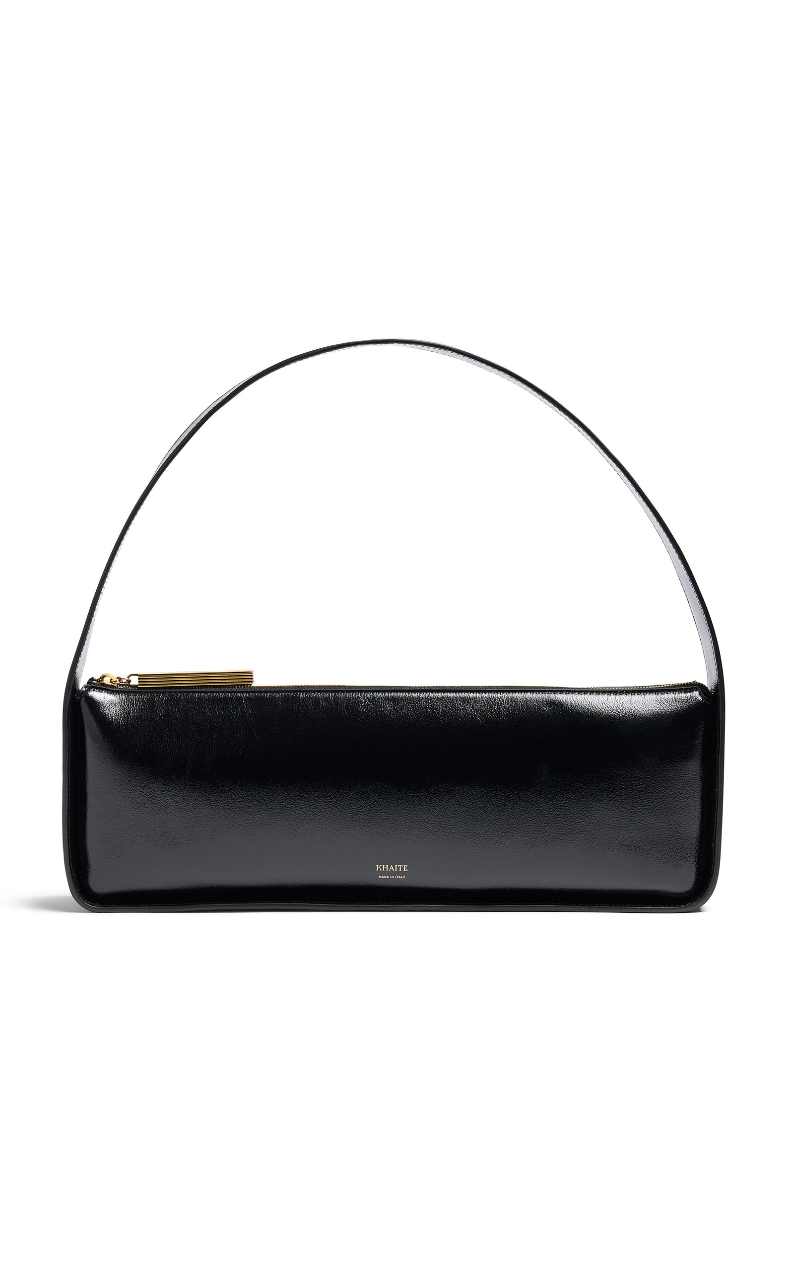 Lori Patent Leather Baguette Bag