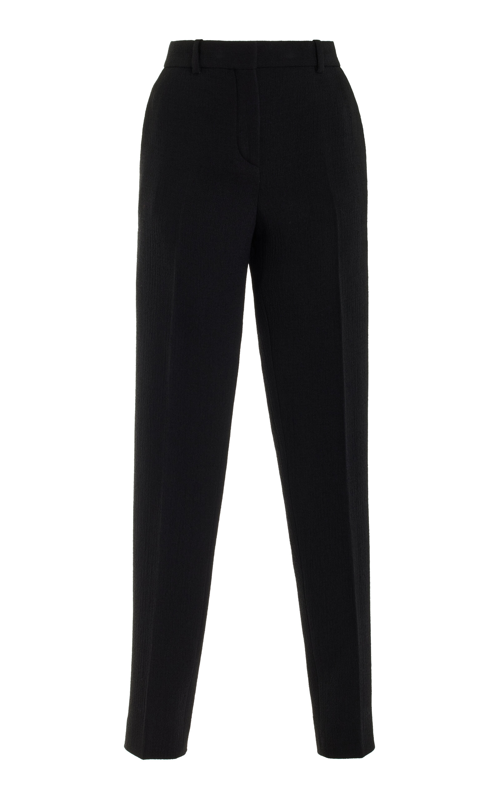 Stretch-Wool Straight-Leg Trousers