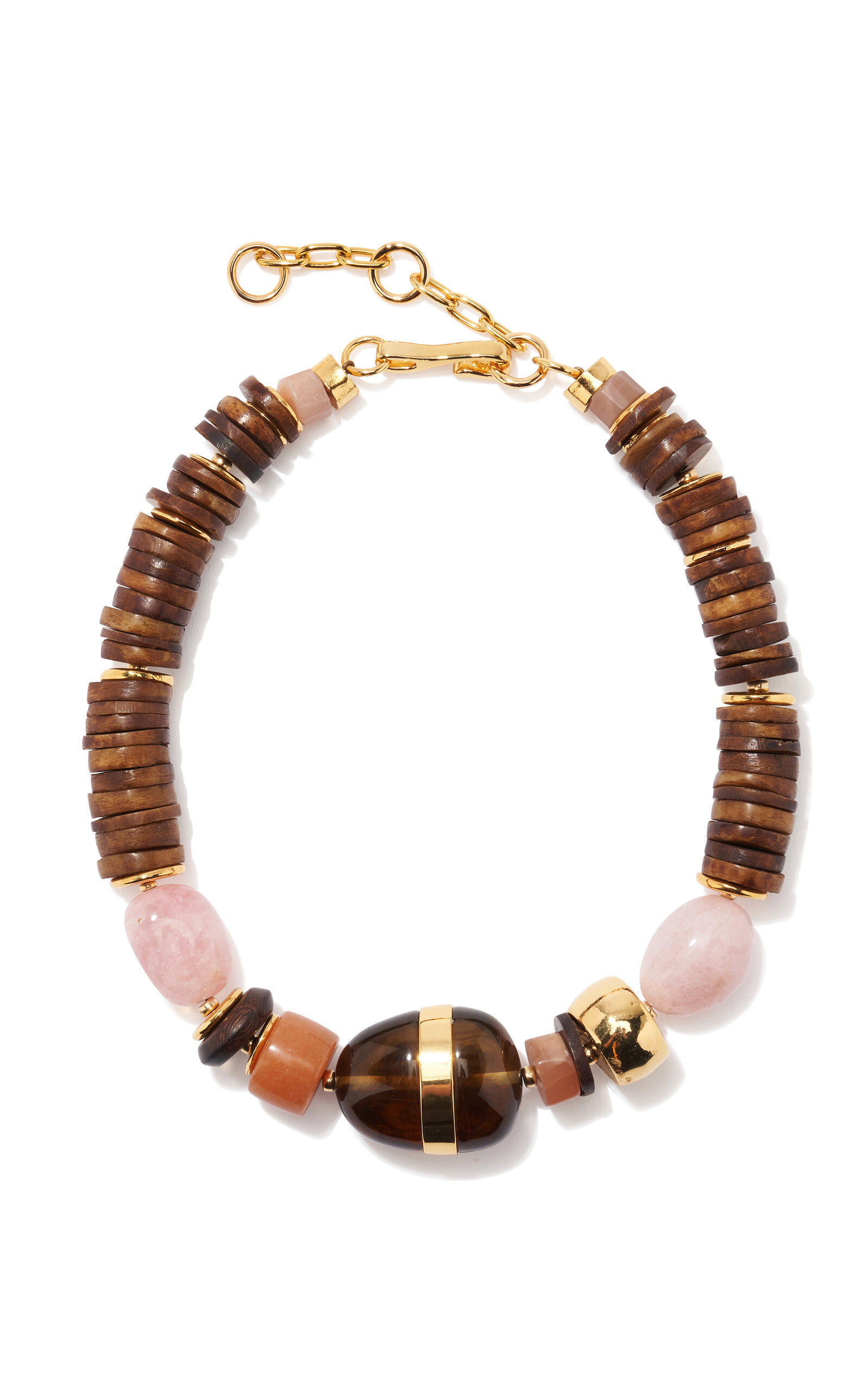 Neptune Gold-Plated Multi-Stone Necklace