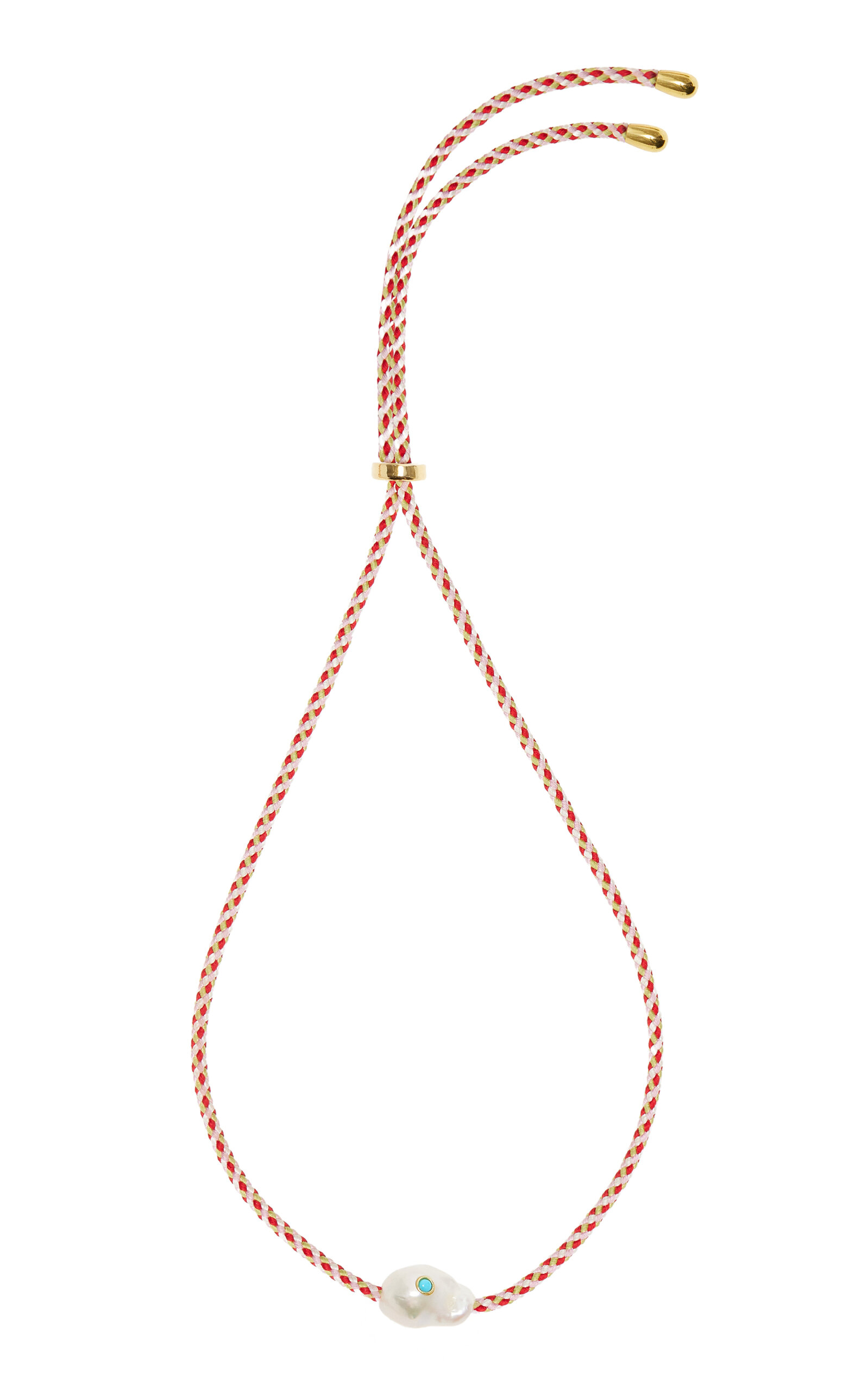 Red Sea Gold-Plated Multi-Stone Necklace