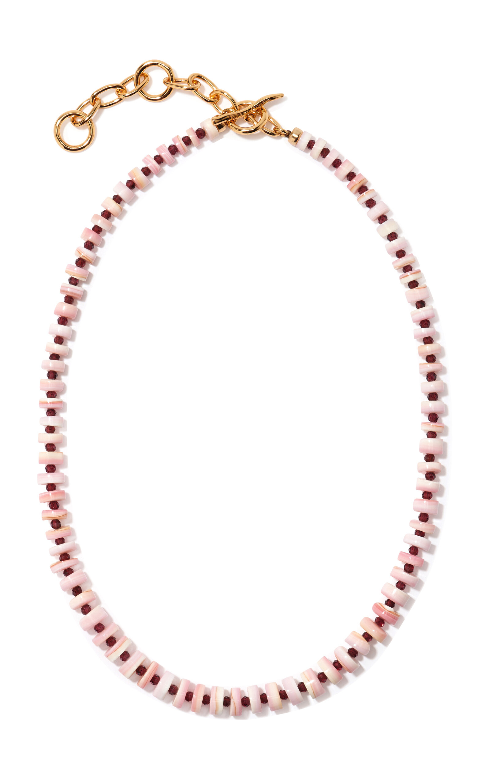 Shop Lizzie Fortunato Tola Necklace In Pink