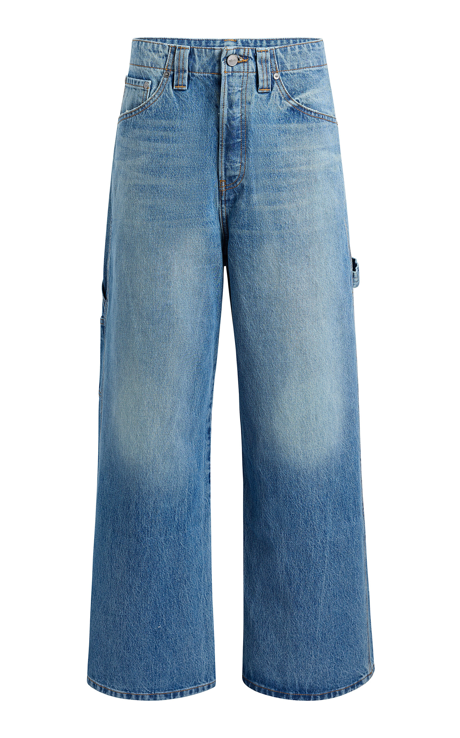 Sowen Mid-Rise Wide-Leg Jeans