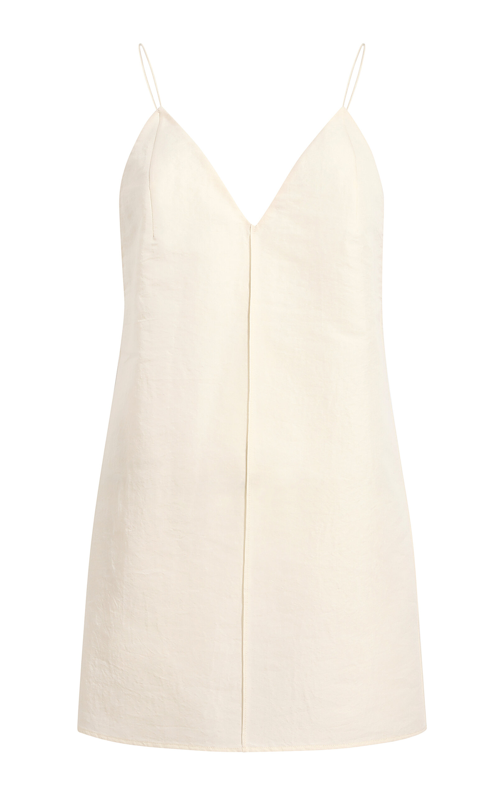 Shop Khaite Talsie Silk-cotton Organza Tank Top In Neutral