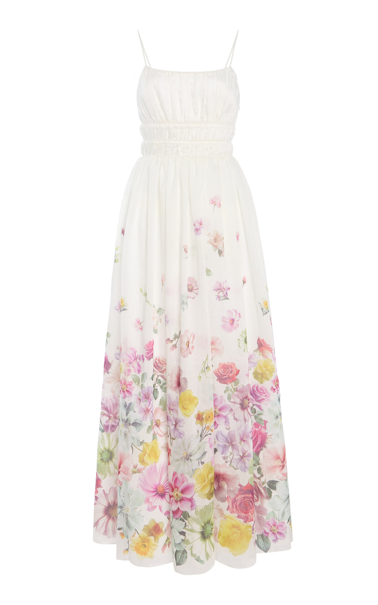 Fleur Floral-Print Maxi Dress