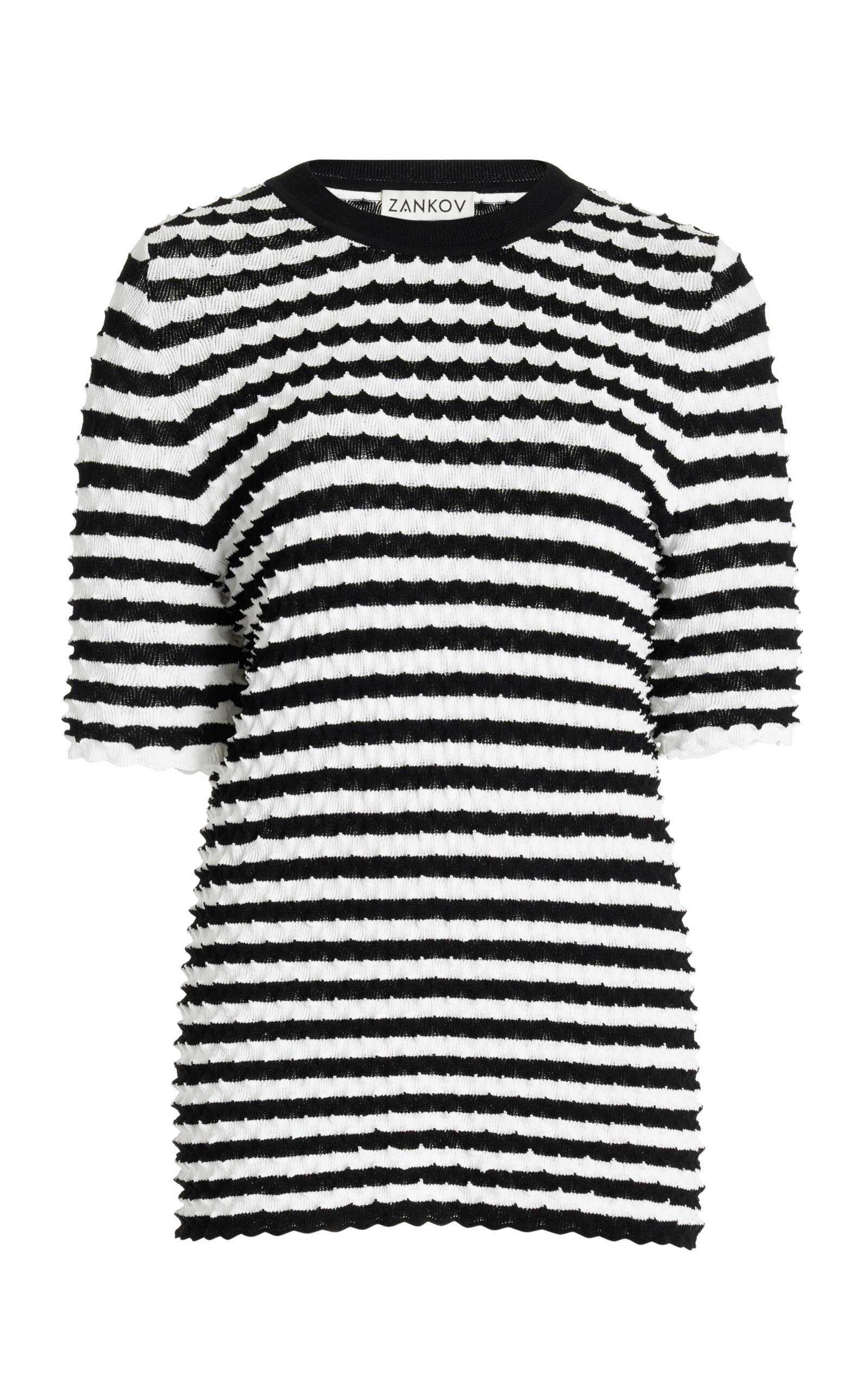 Elodie Striped Knit T-Shirt