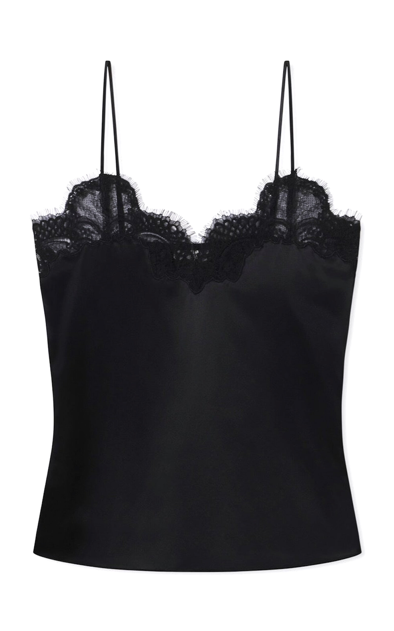 Lace Silk Satin Camisole