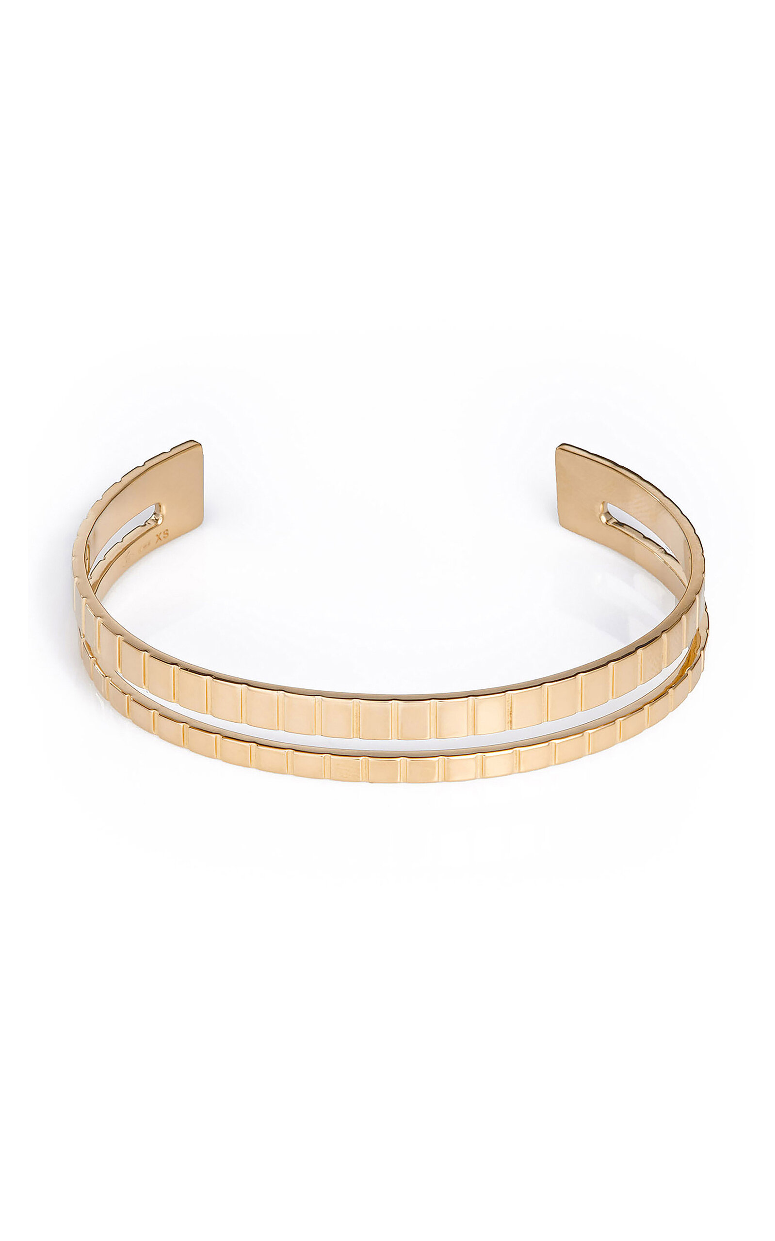 Slim Slot Gold-Plated Cuff