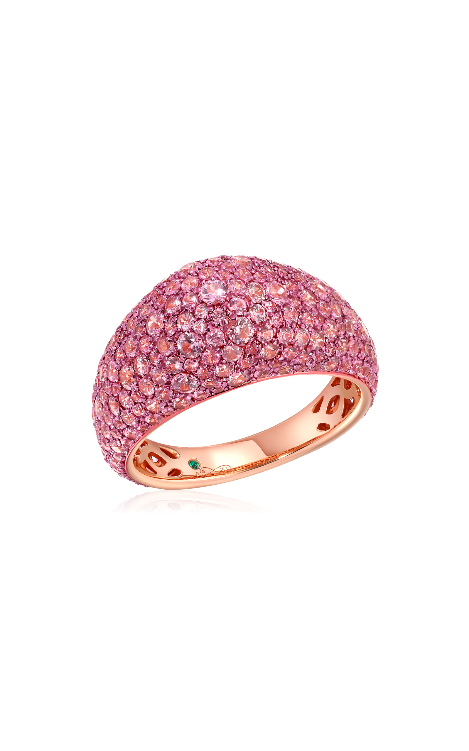 18K Rose Gold Sapphire Bahia Ring