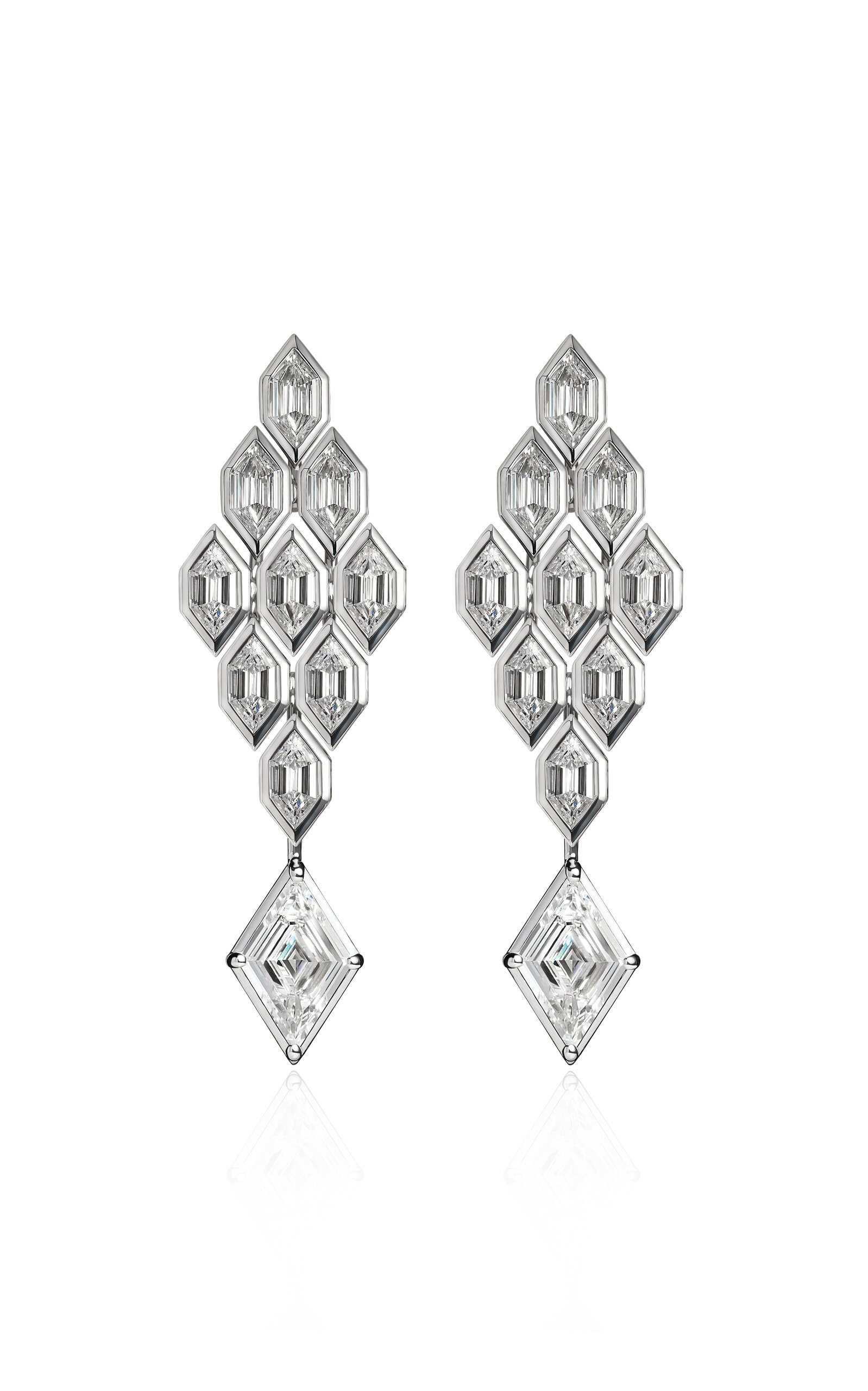 Horizon Royal Platinum Diamond Earrings