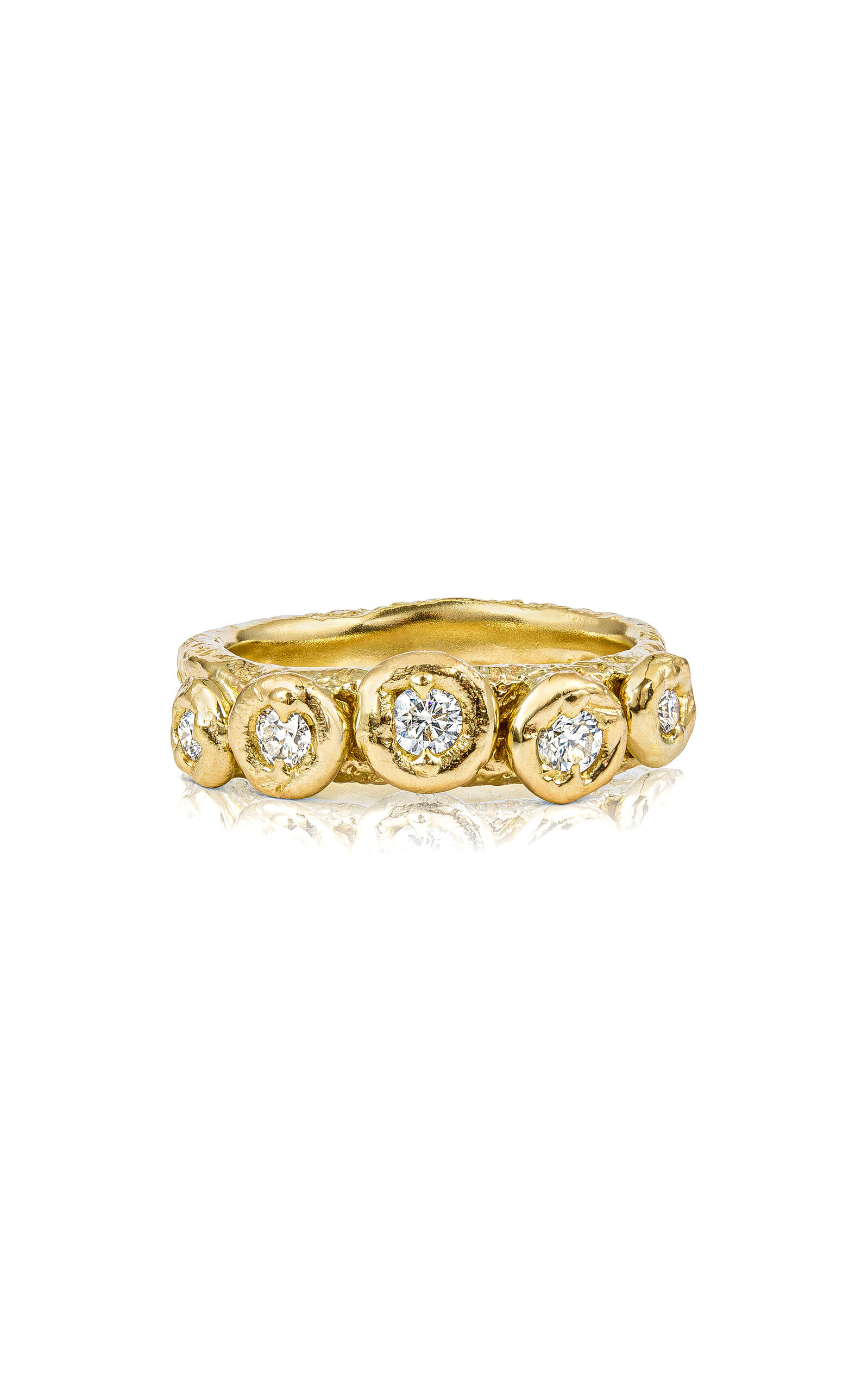 The Crown 14K Yellow Gold Diamond Ring