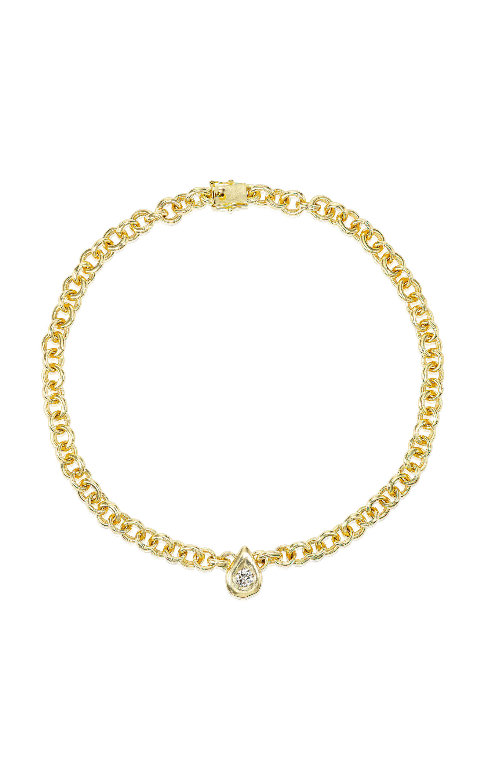 The Diadem 14K Yellow Gold Diamond Necklace