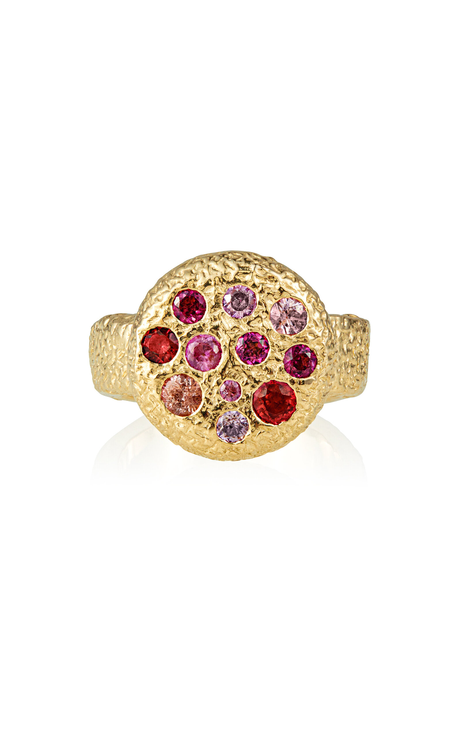 Honey I 14K Yellow Gold Sapphire Ring