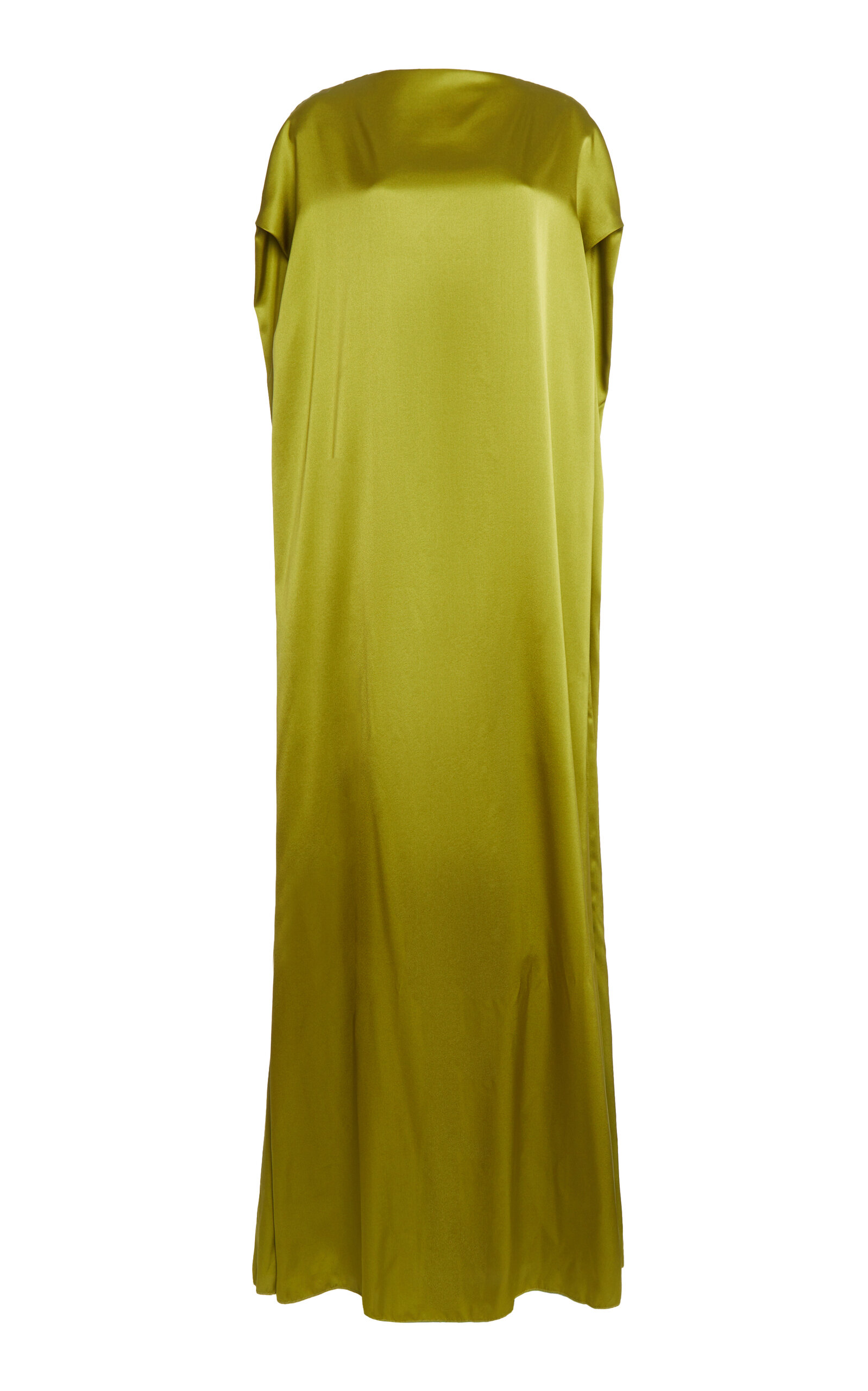 DRIES VAN NOTEN DIRIA SATIN STRETCH-SILK GOWN 