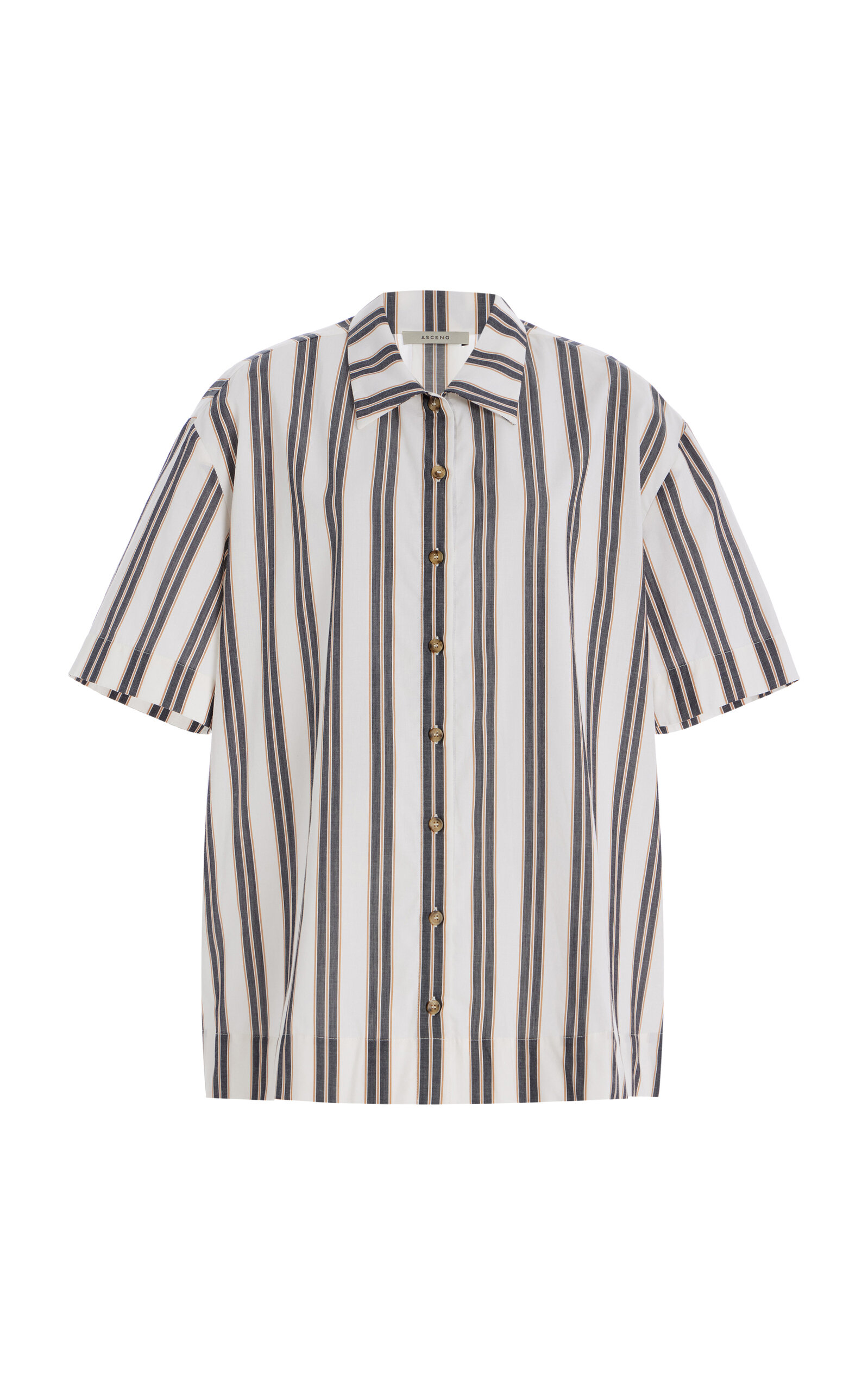 The Montauk Striped Cotton-Blend Shirt