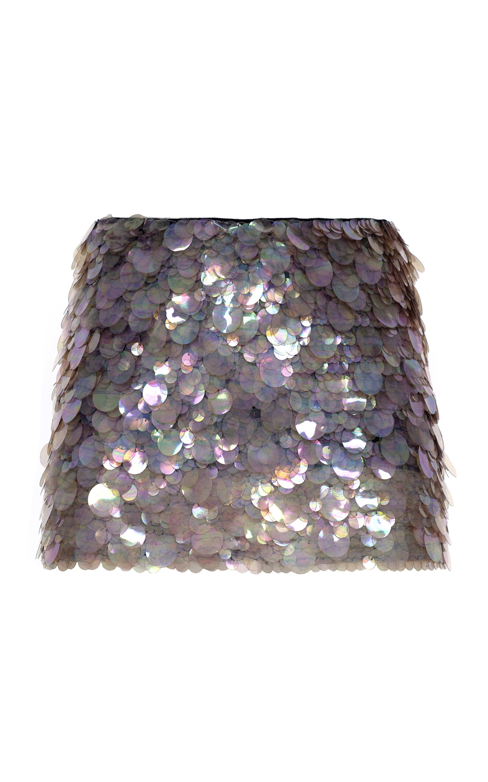 The New Arrivals Ilkyaz Ozel Tai Pailette-sequined Mini Skirt In Multi