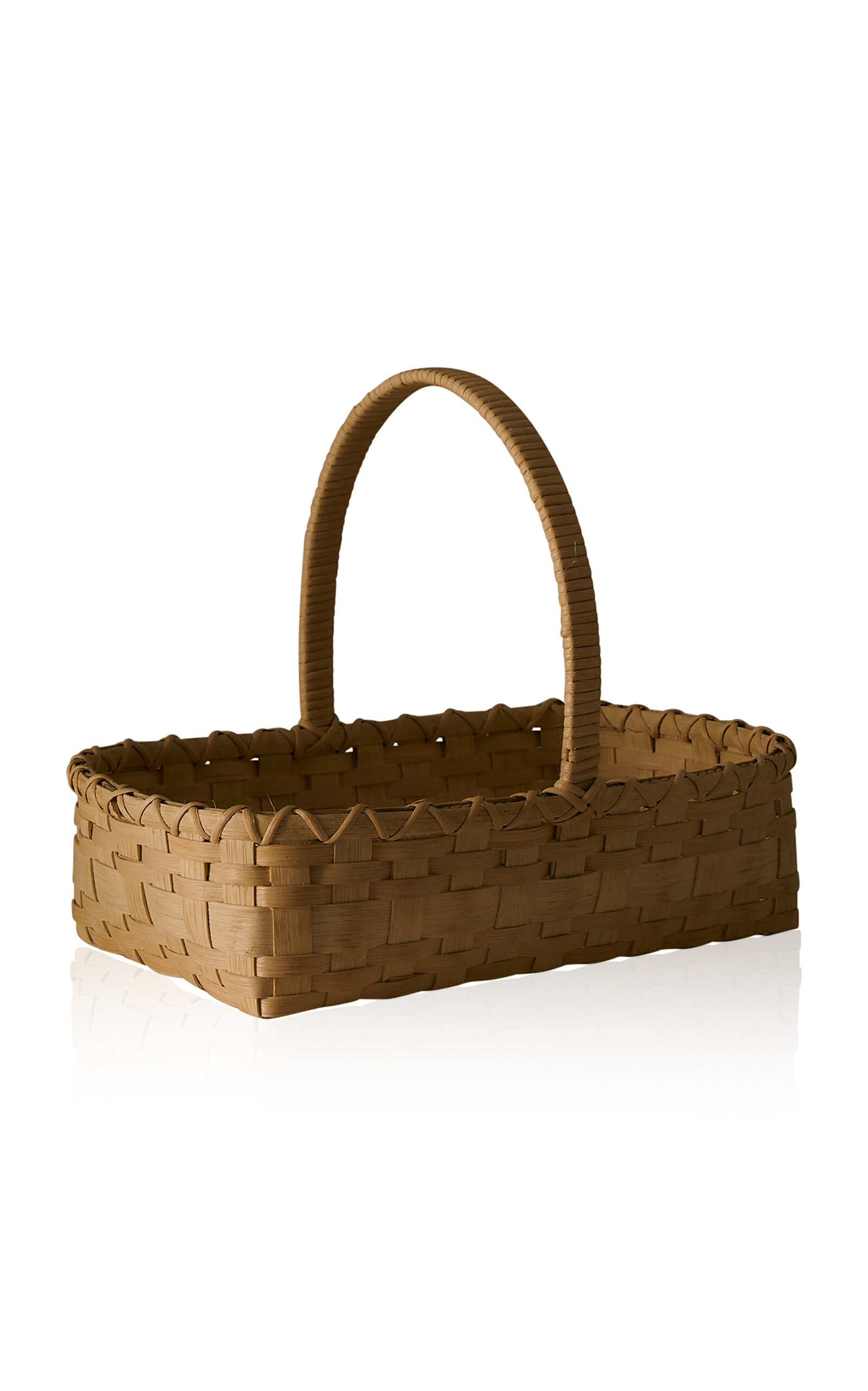 UNDERWATER WEAVING STUDIO FOLK FLEUR RATTAN BASKET 