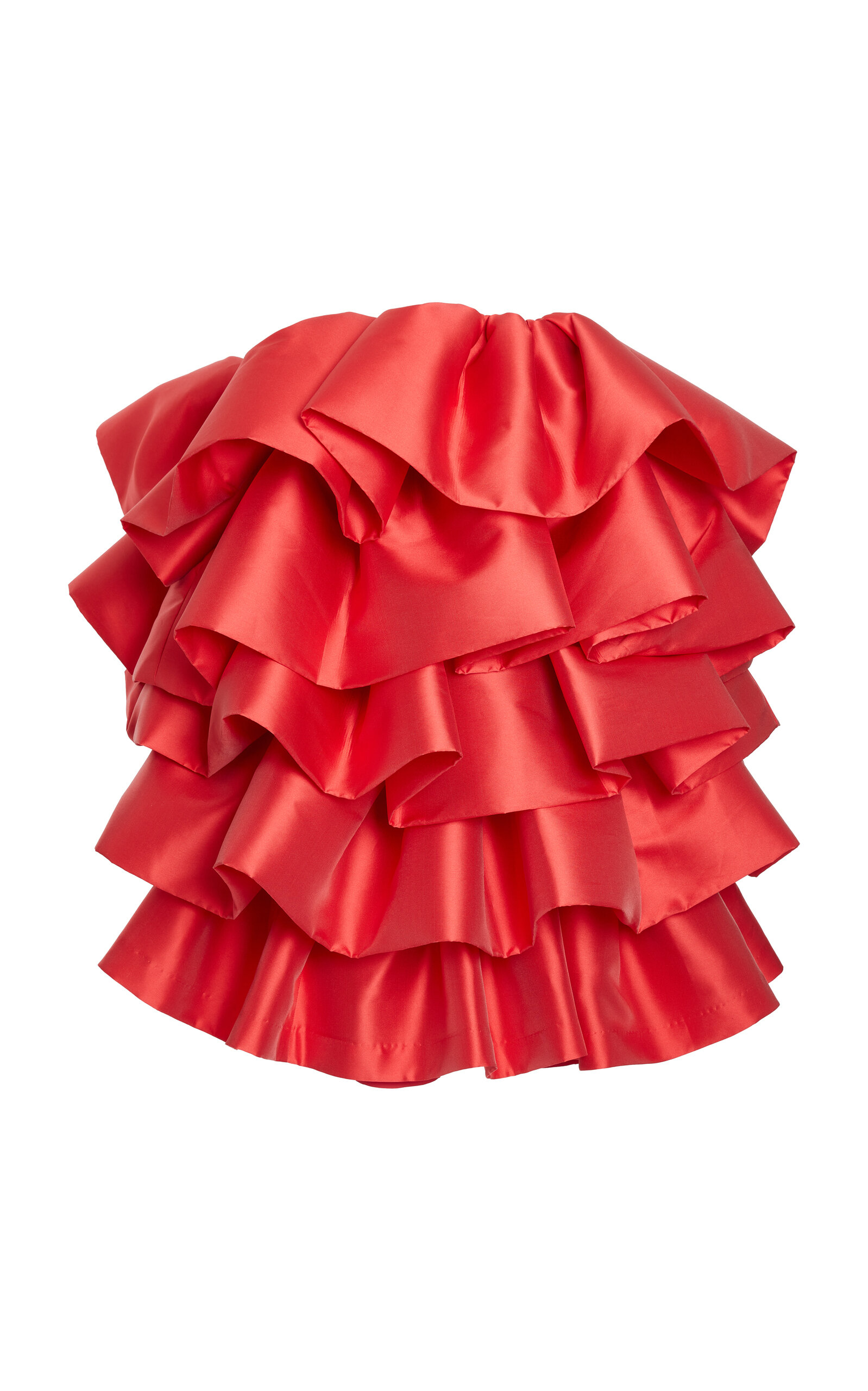 Liebeskind Tiered Ruffles Silk Mini Dress