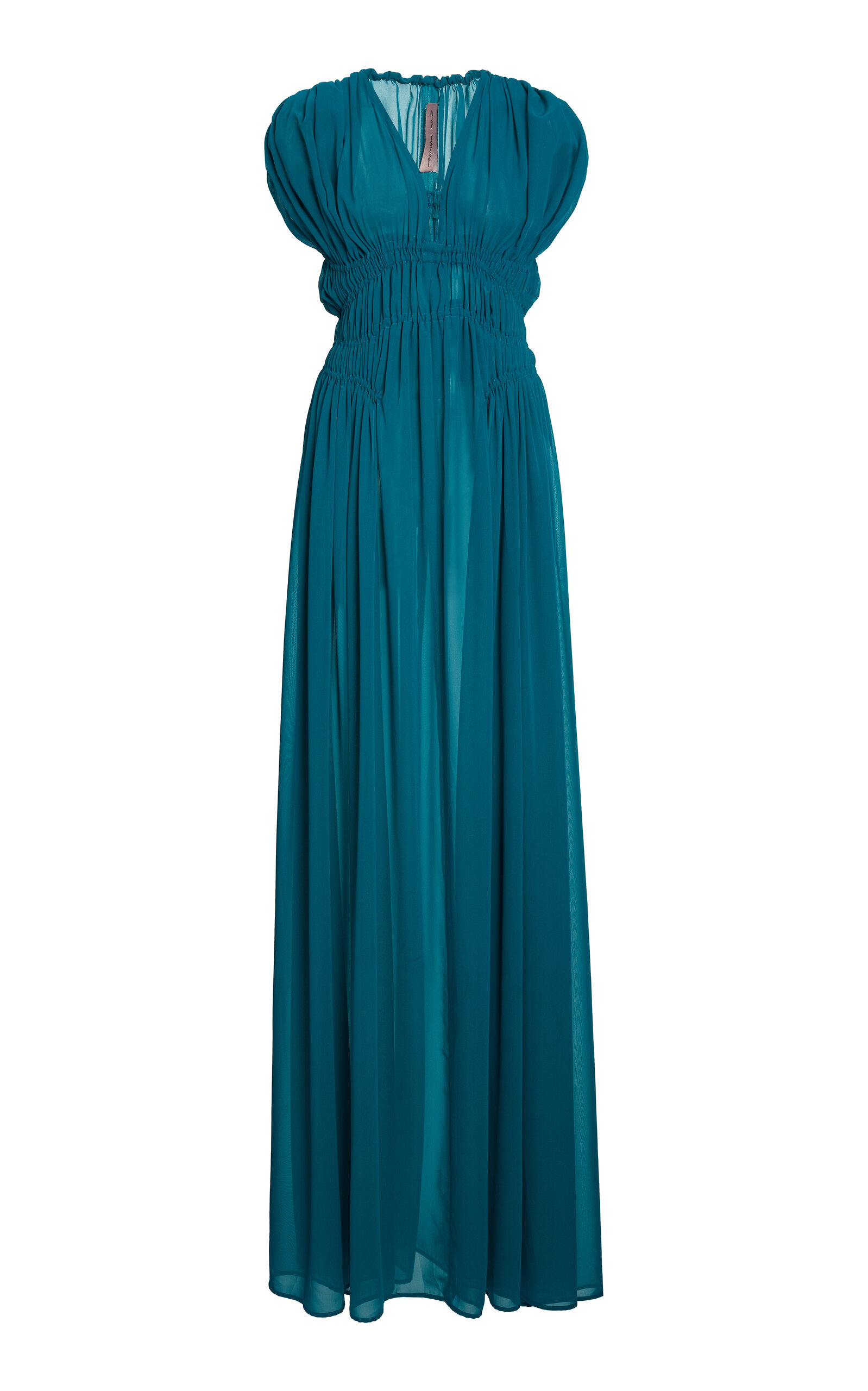 Chareau Pleated Waist Gown