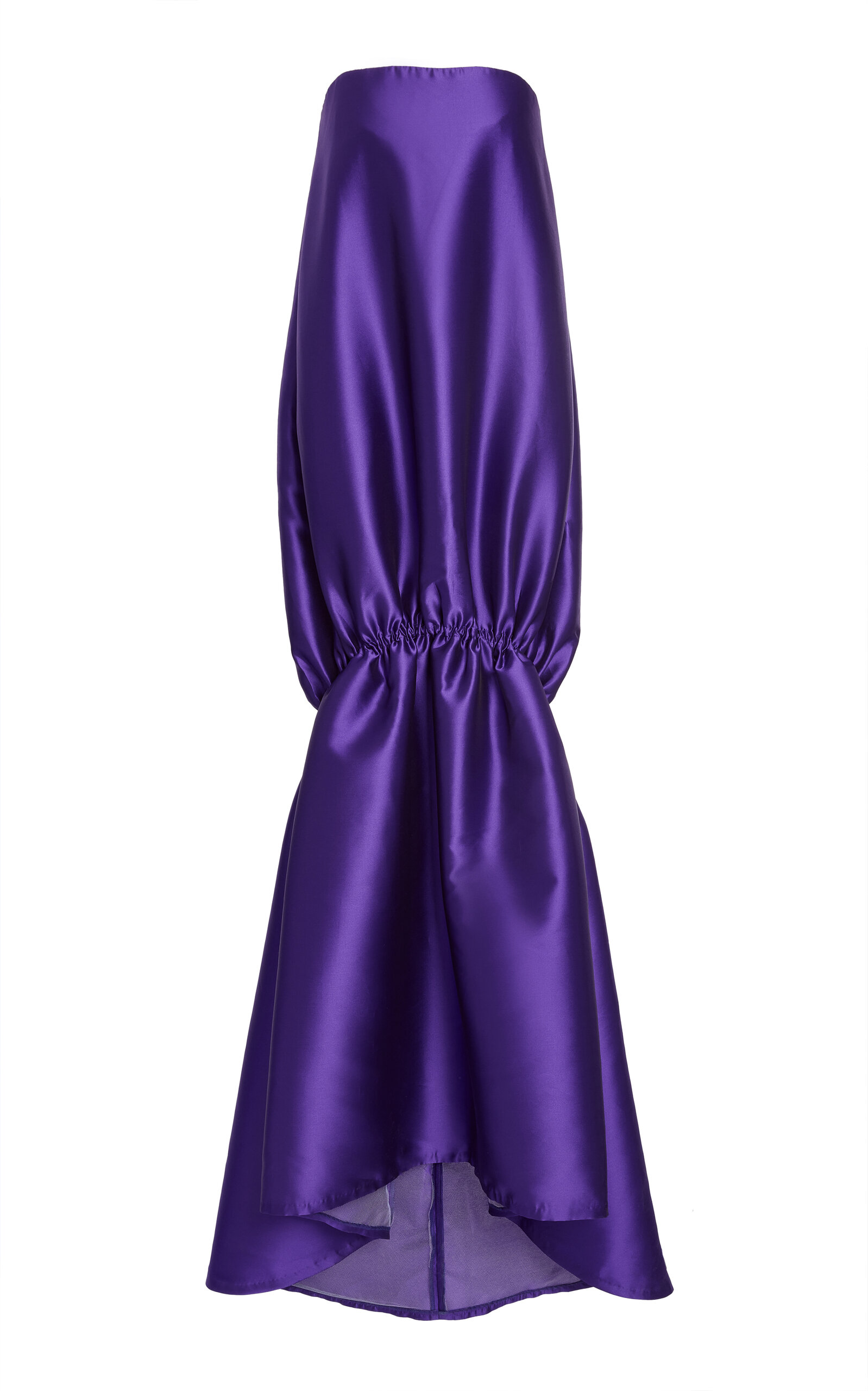 Riedel Flounce Silk Gown