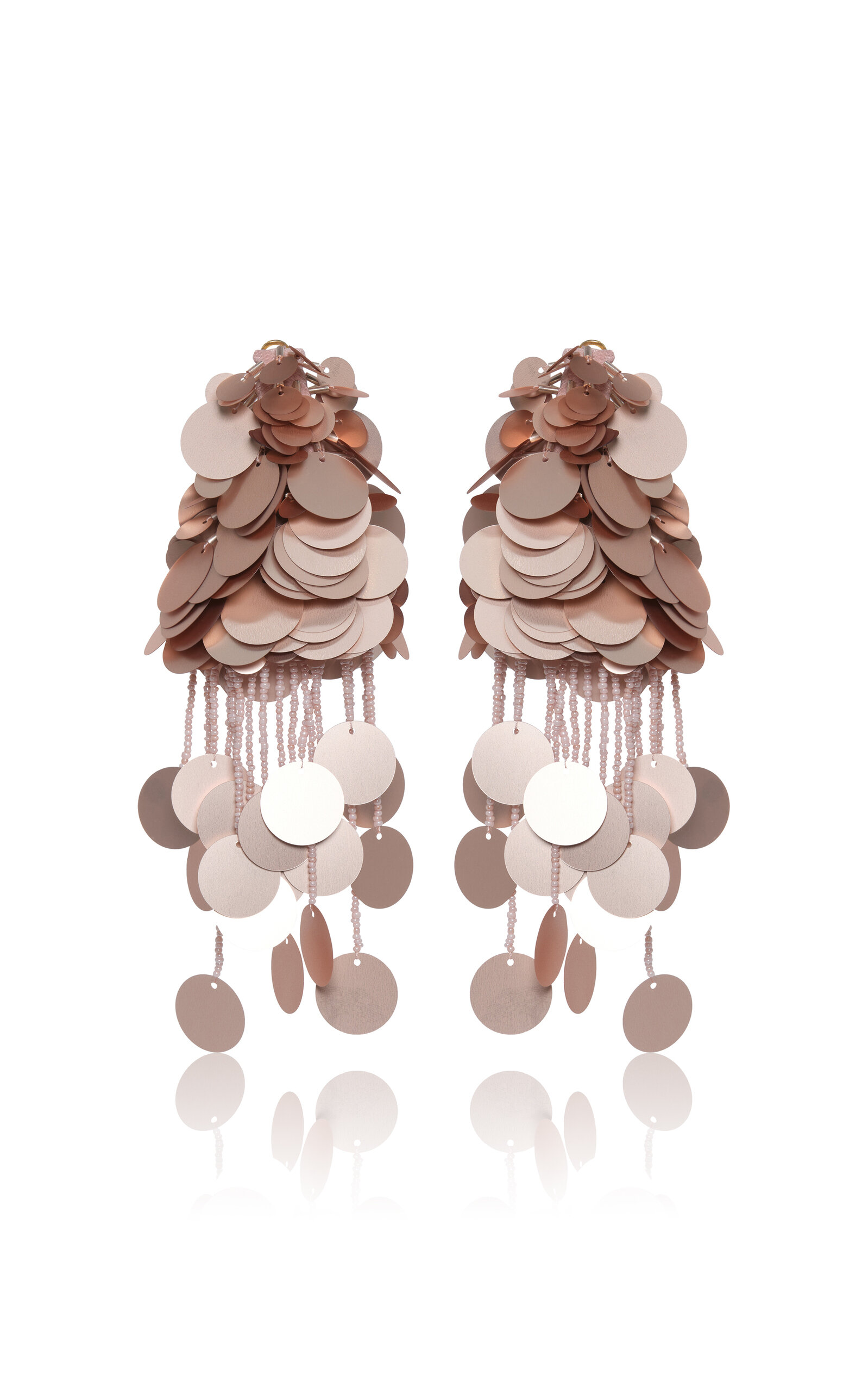 Flirtatious Airs Paillettes Drop Earrings