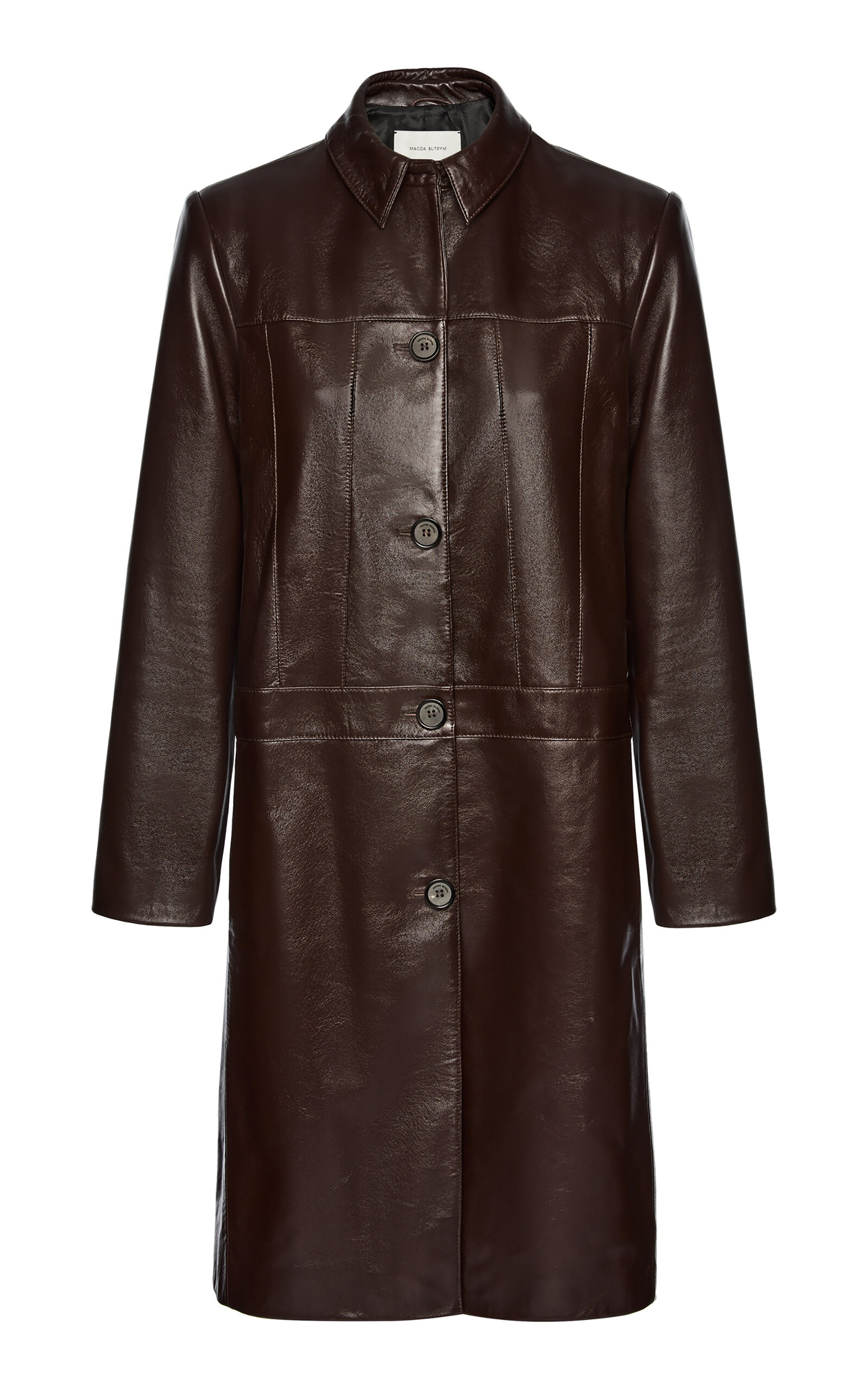 Sheep Leather Trench Coat