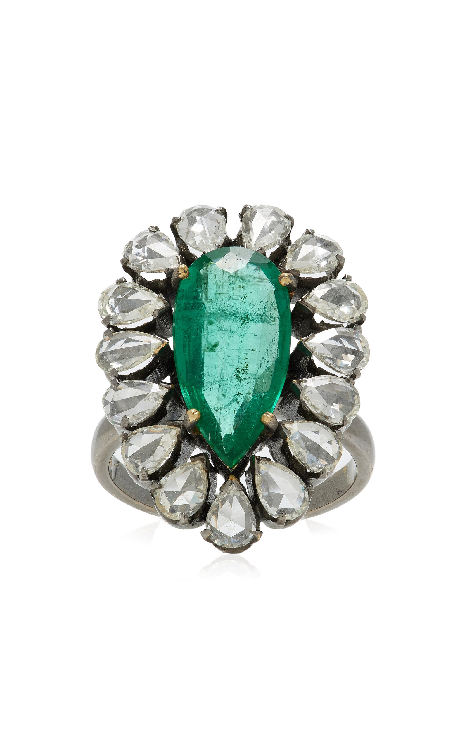 One-of-a-Kind Jaipur Emerald Ring