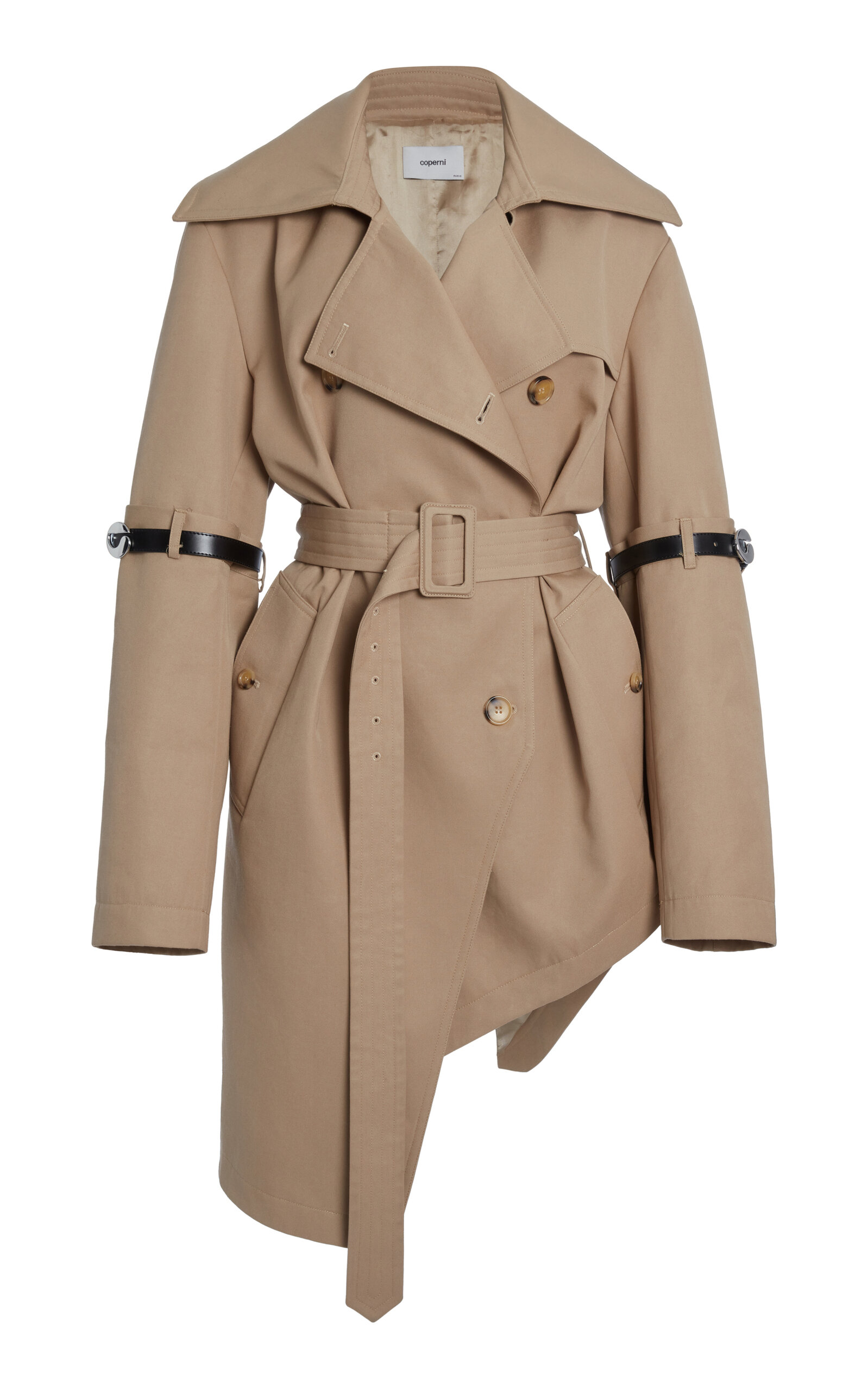 Hybrid Cut-Out Trench Coat