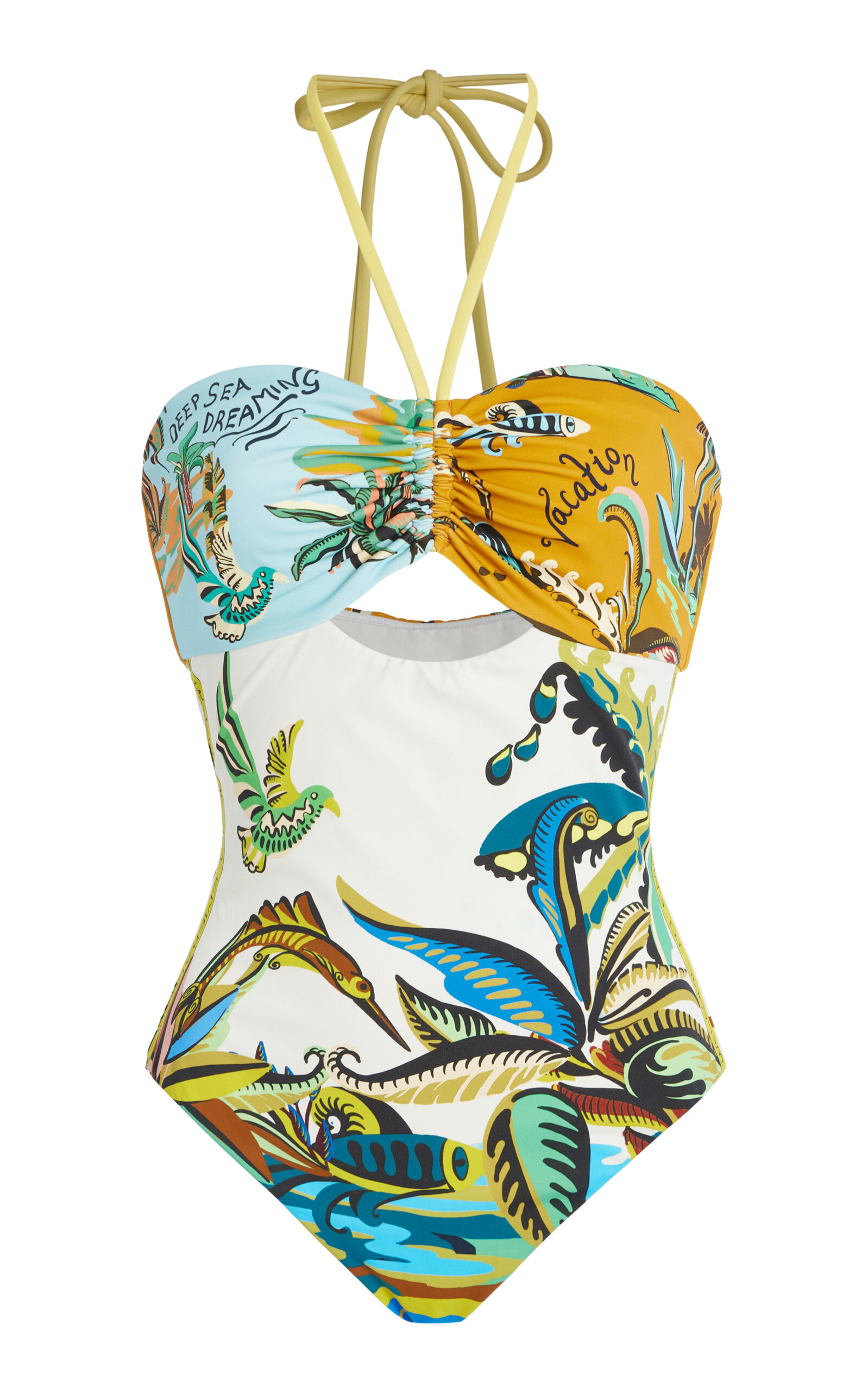 ALÉMAIS Day Dream Ruched One-Piece Swimsuit