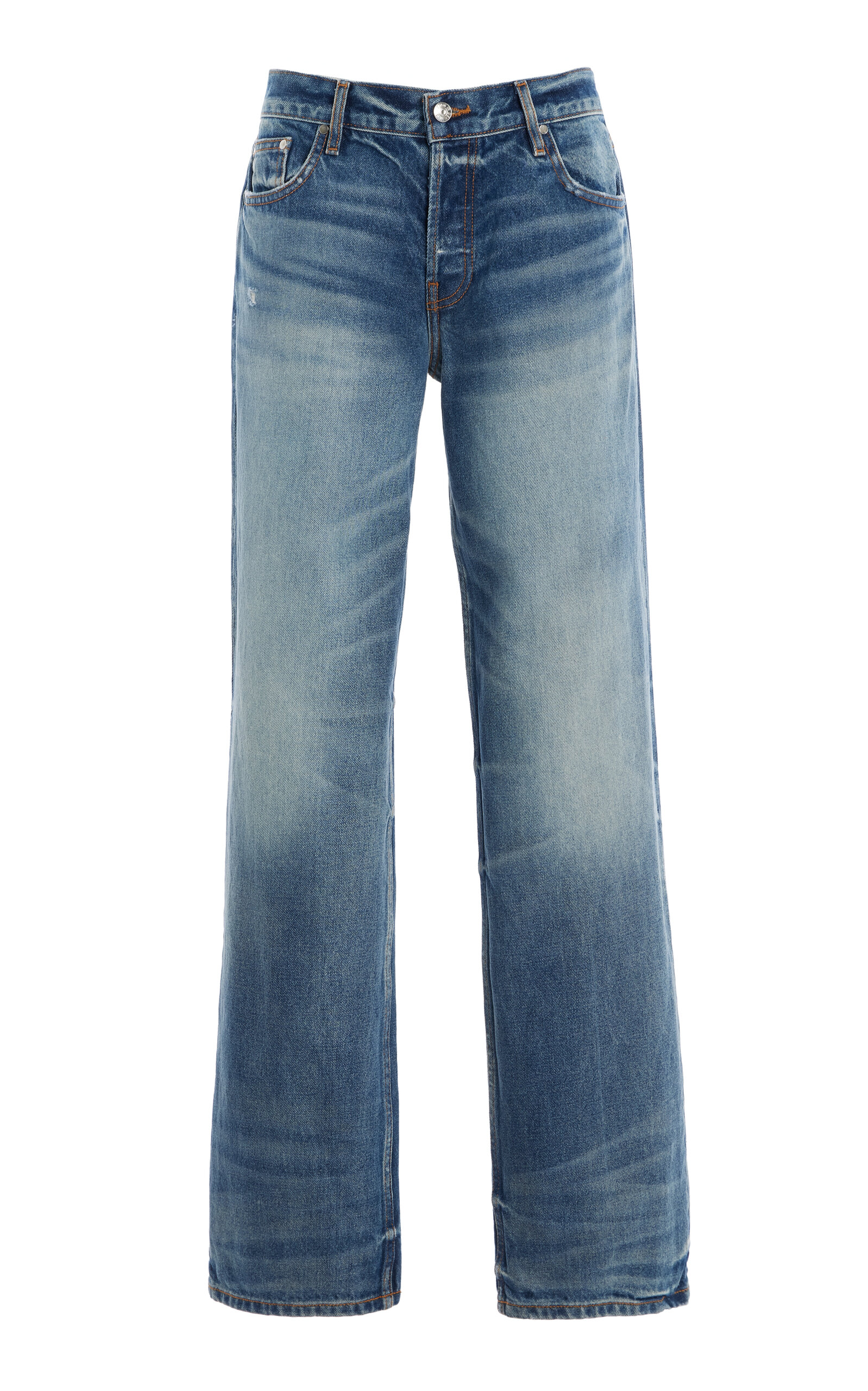 Low-Rise Baggy Straight-Leg Jeans