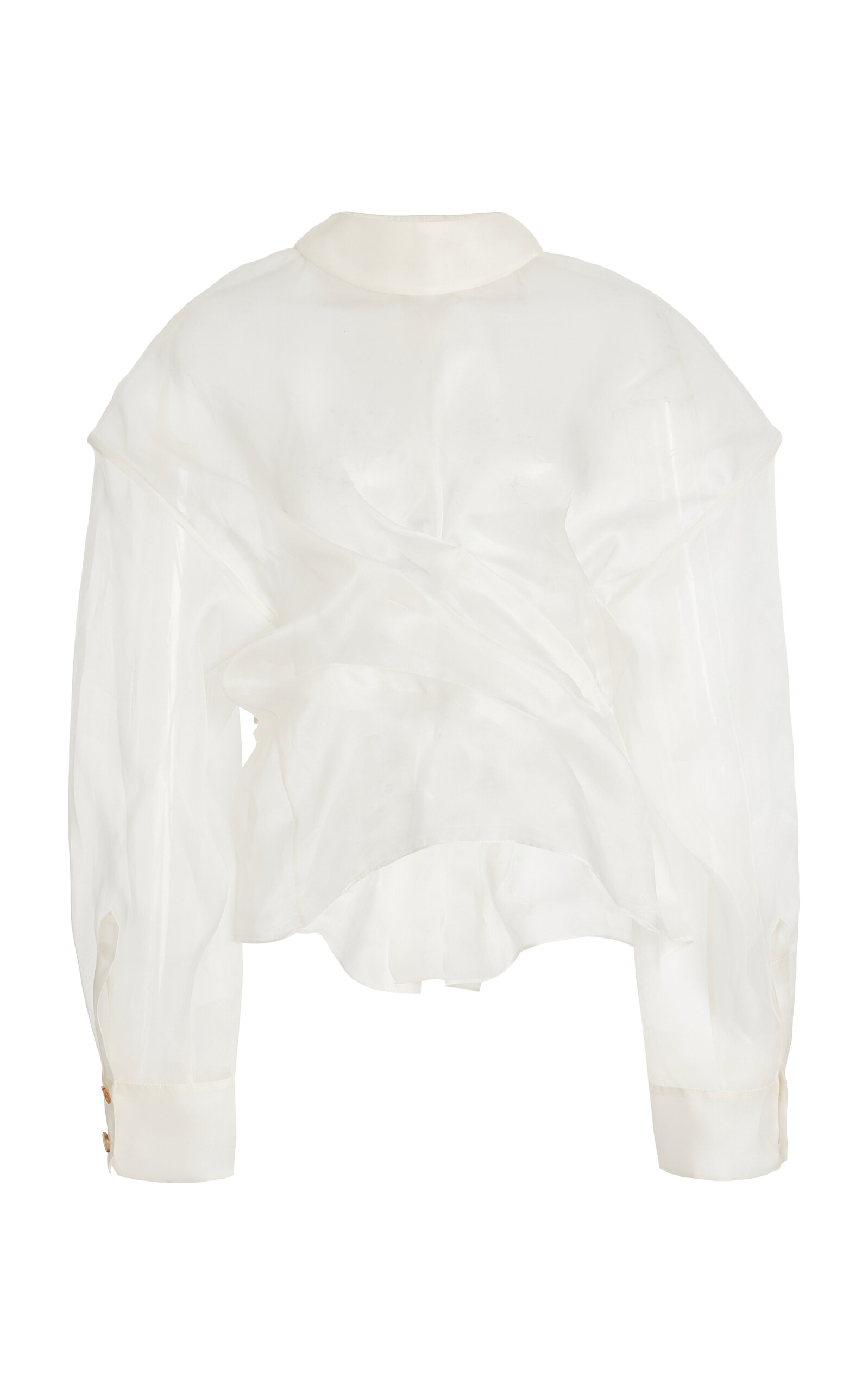 Shop A.w.a.k.e. Twisted Shirt In White