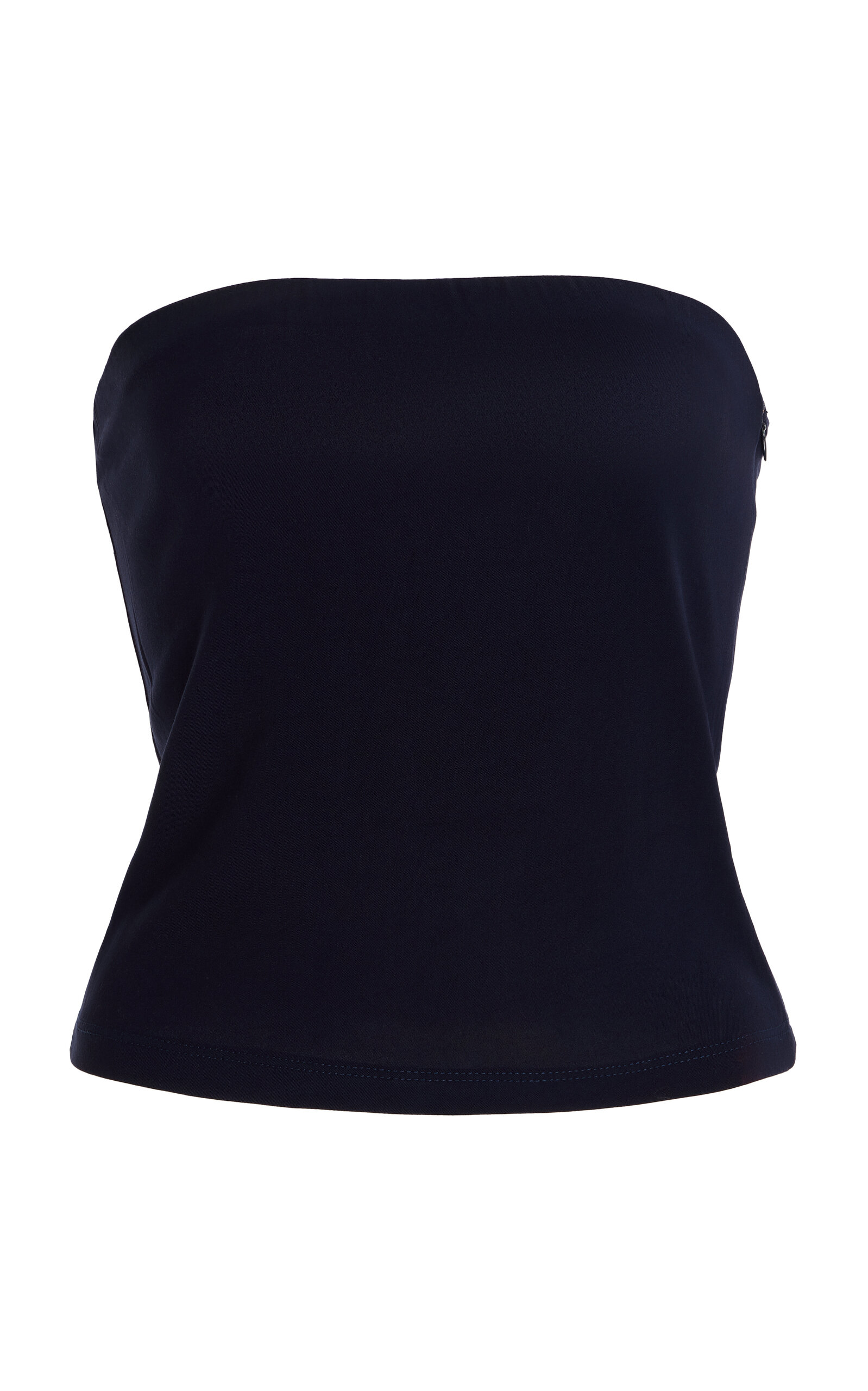 Ritts Strapless Stretch-Twill Top