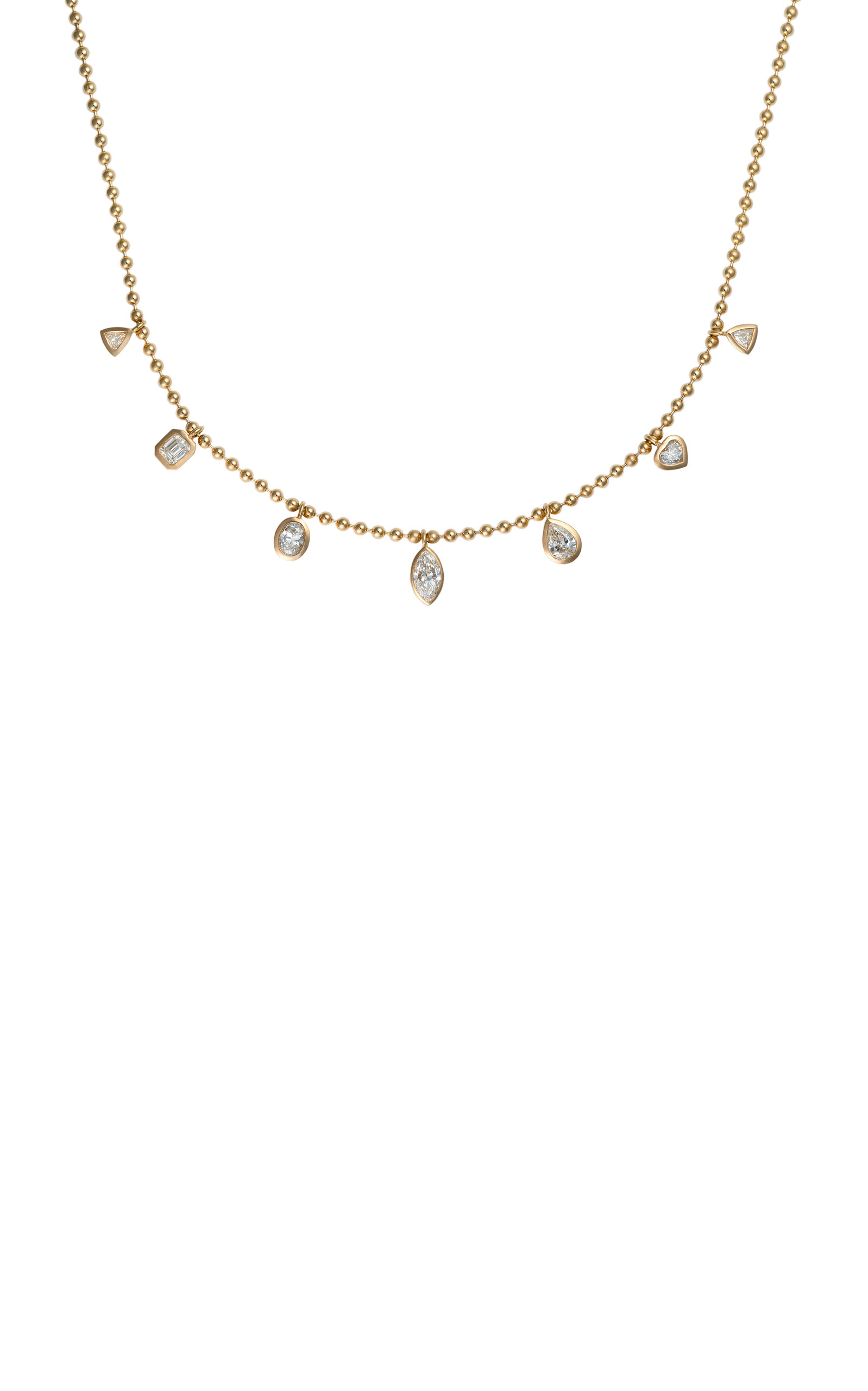 Khepri 18k Yellow Gold Rani Necklace In Black