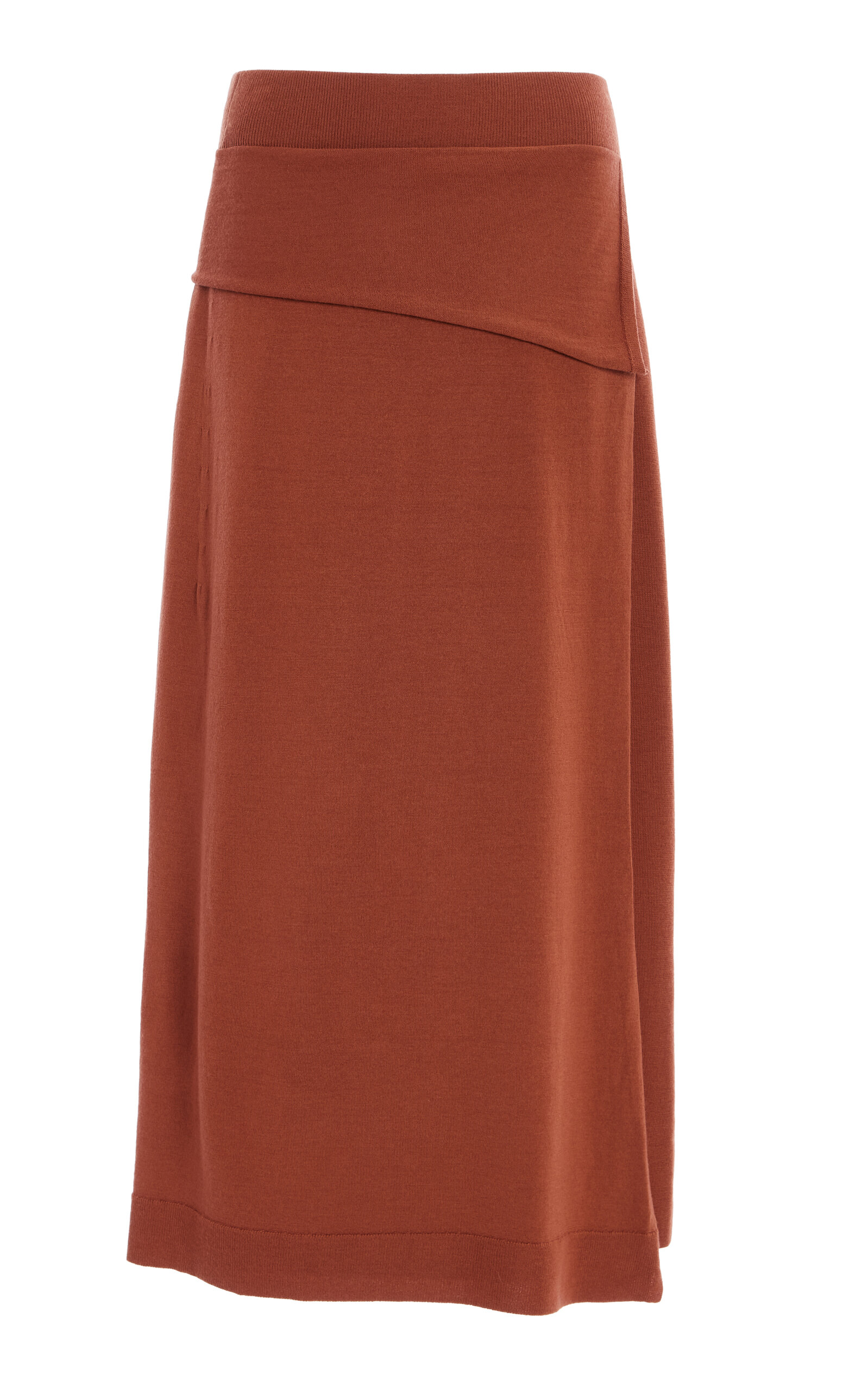 Merino Wool Wrap Skirt