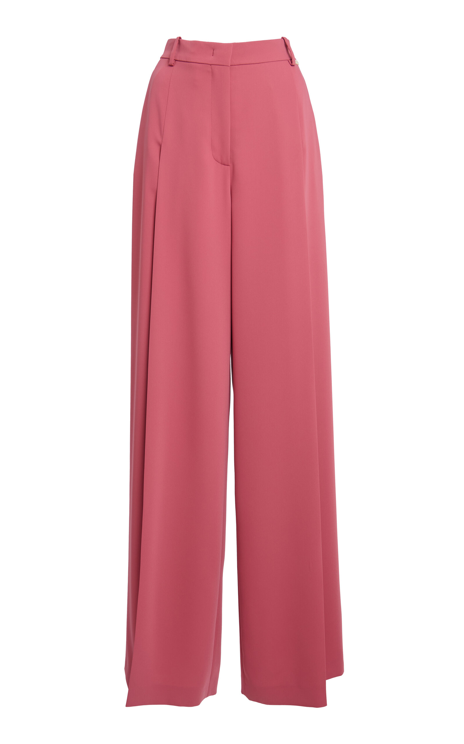 Shop Zuhair Murad Straight Leg Tailored Pant In Pink