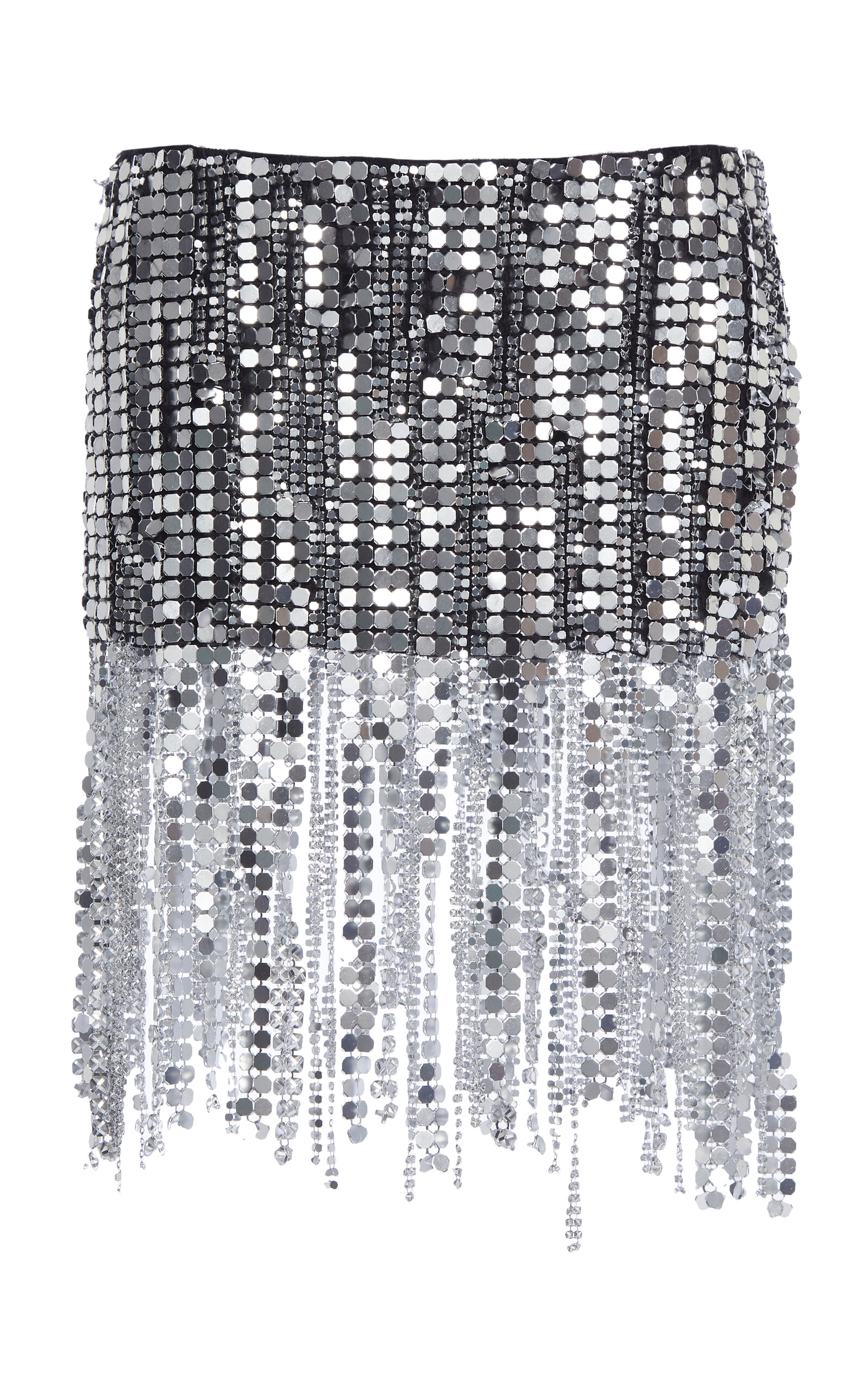 Tom Ford Embellished Mini Skirt In Metallic