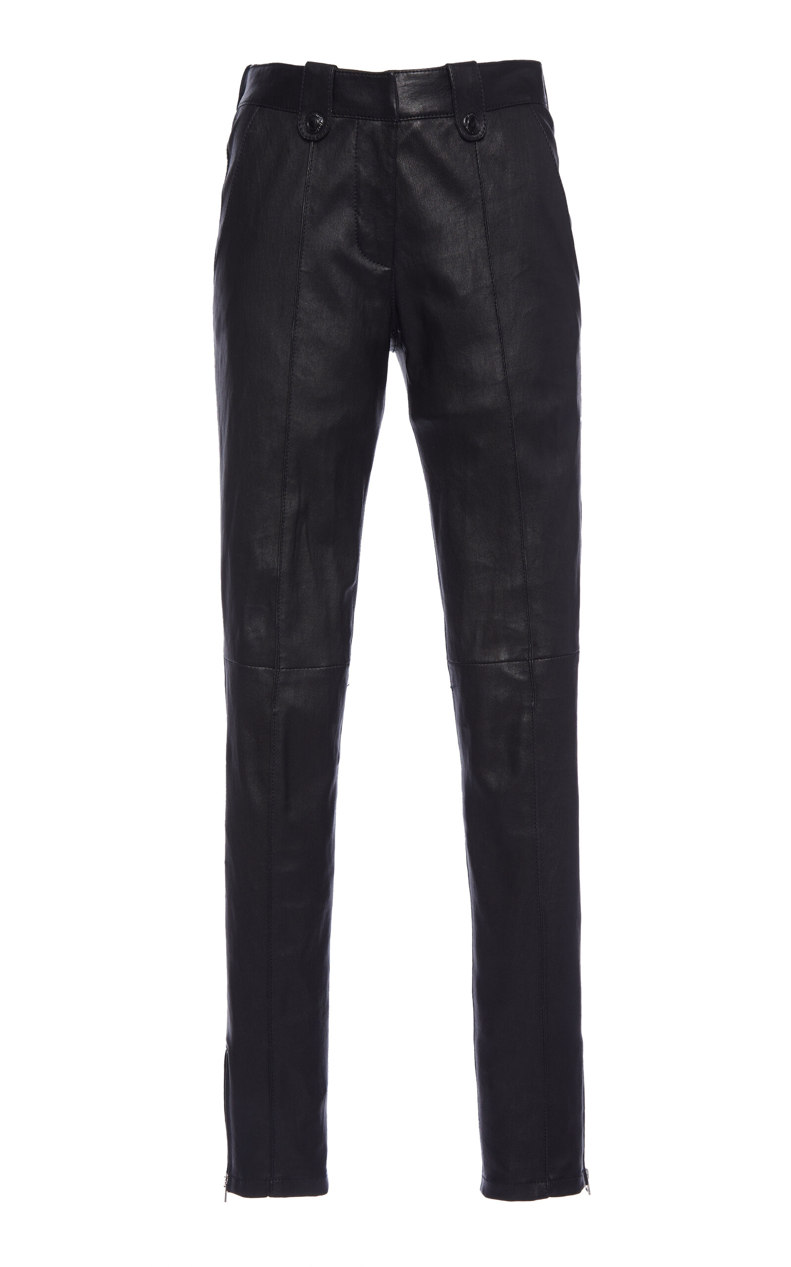 Tom Ford Stretch Leather Leggings In Black