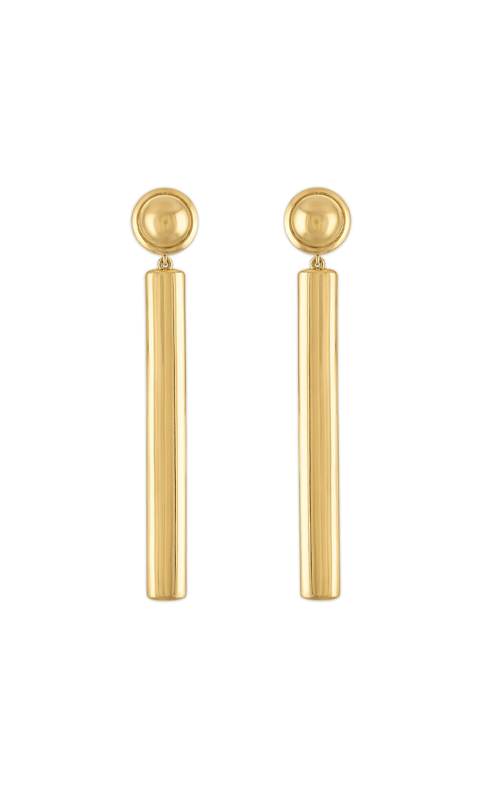 Shop Jade Ruzzo 18k Yellow Gold Pop Chime Earrings In Gold