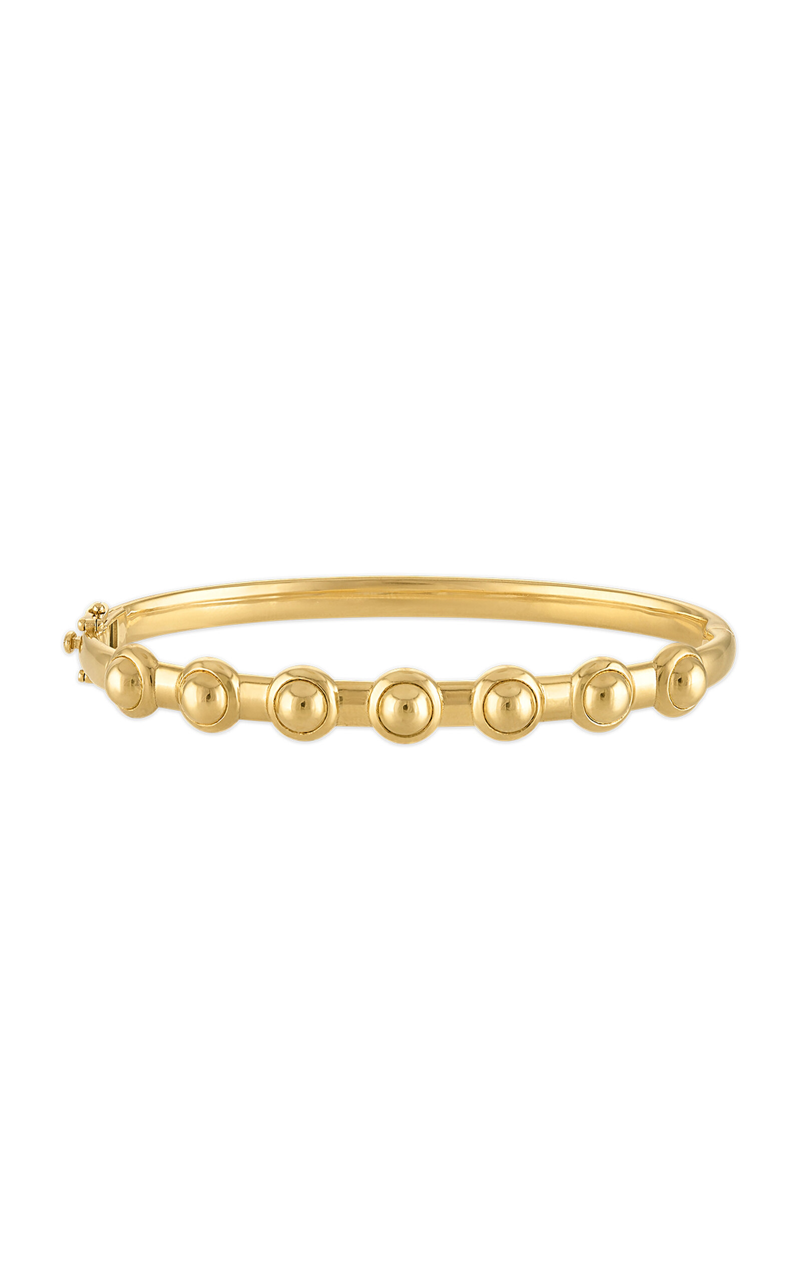 Shop Jade Ruzzo 18k Yellow Gold Vic Bangle