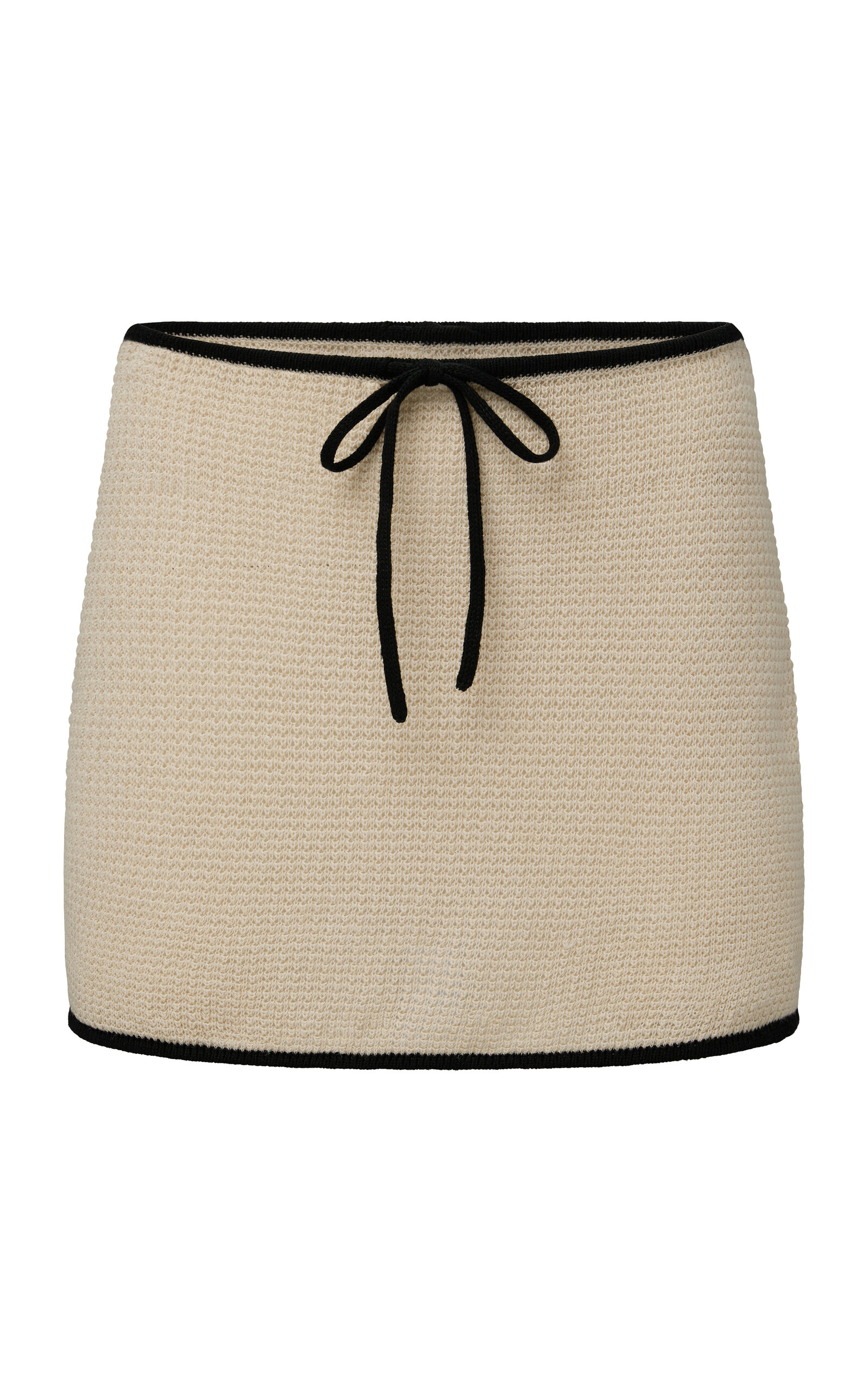 Linen Knit Mini Skirt