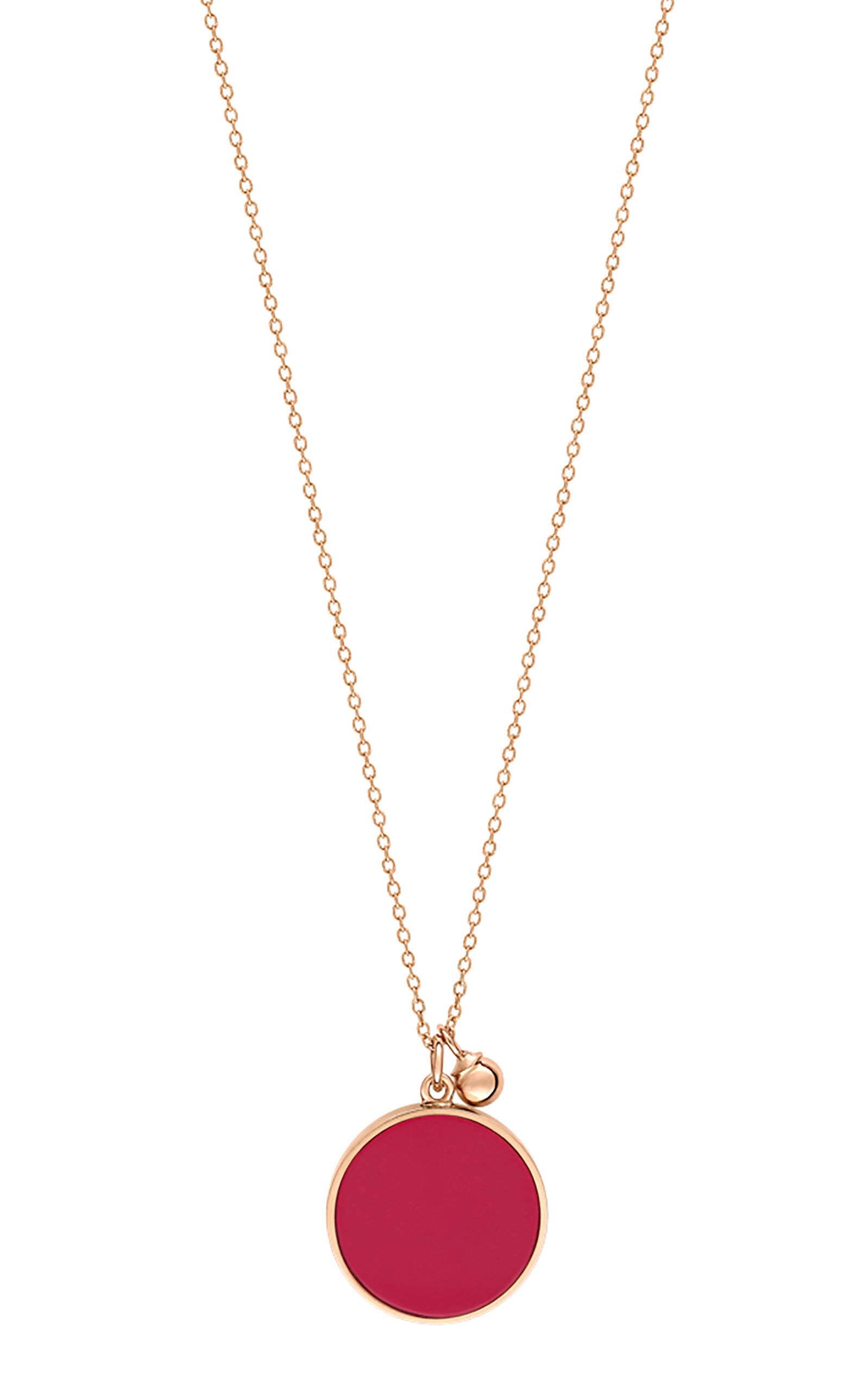 Ever 18K Rose Gold Coral Necklace