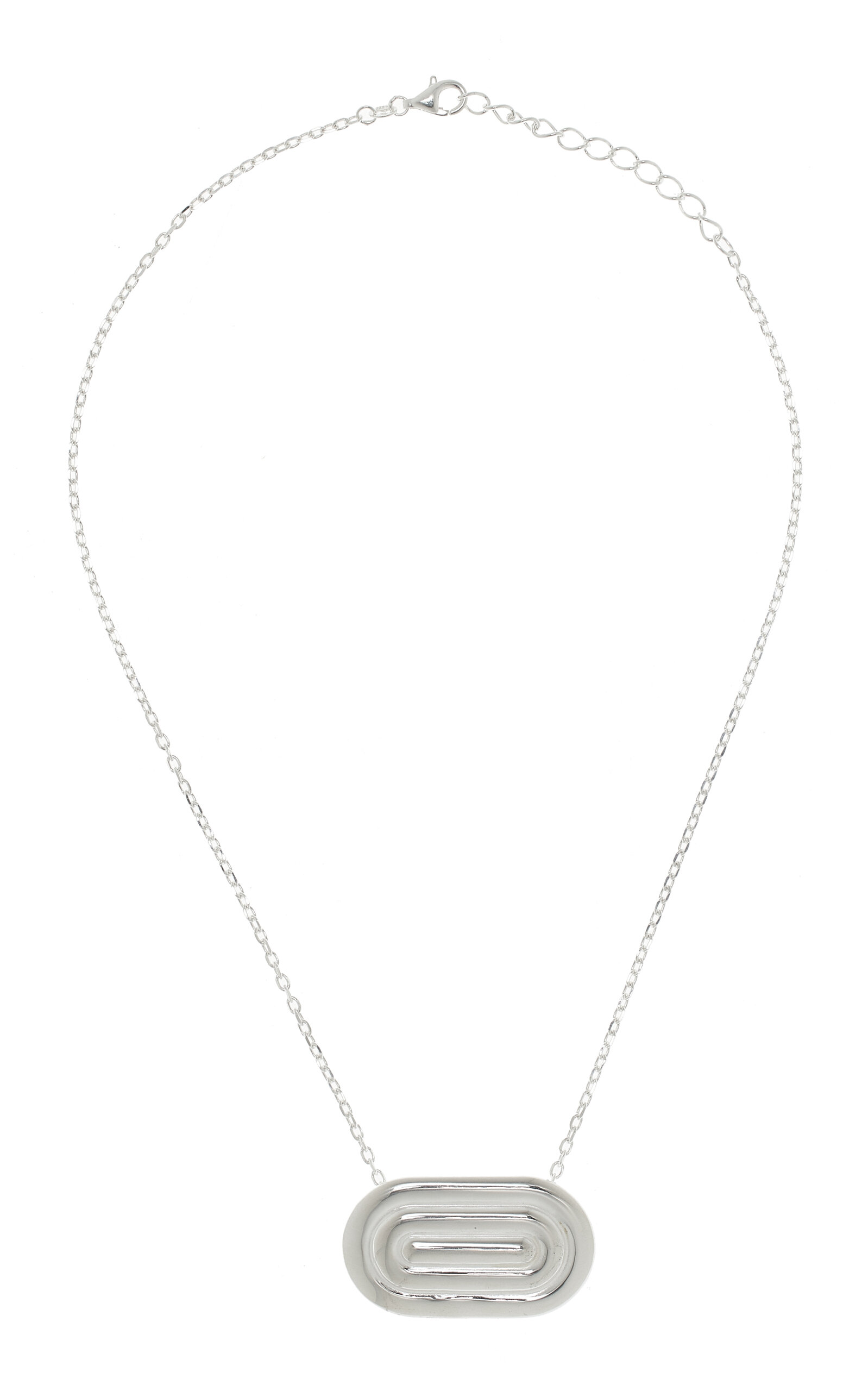 Maze Sterling Silver Necklace