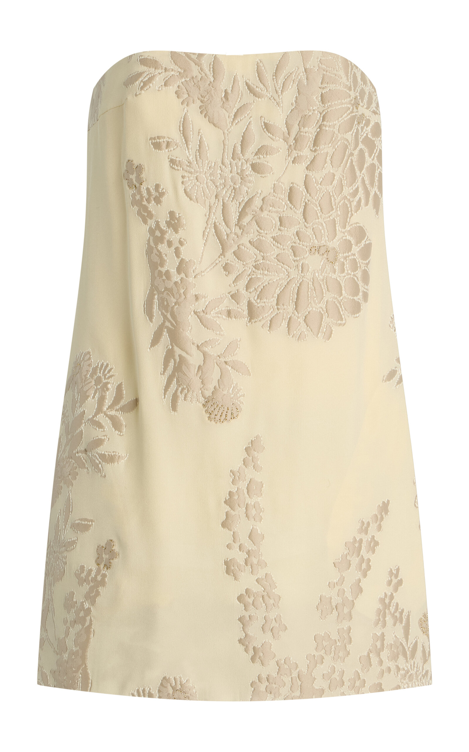 Exclusive Silk-Blend Jacquard Mini Dress