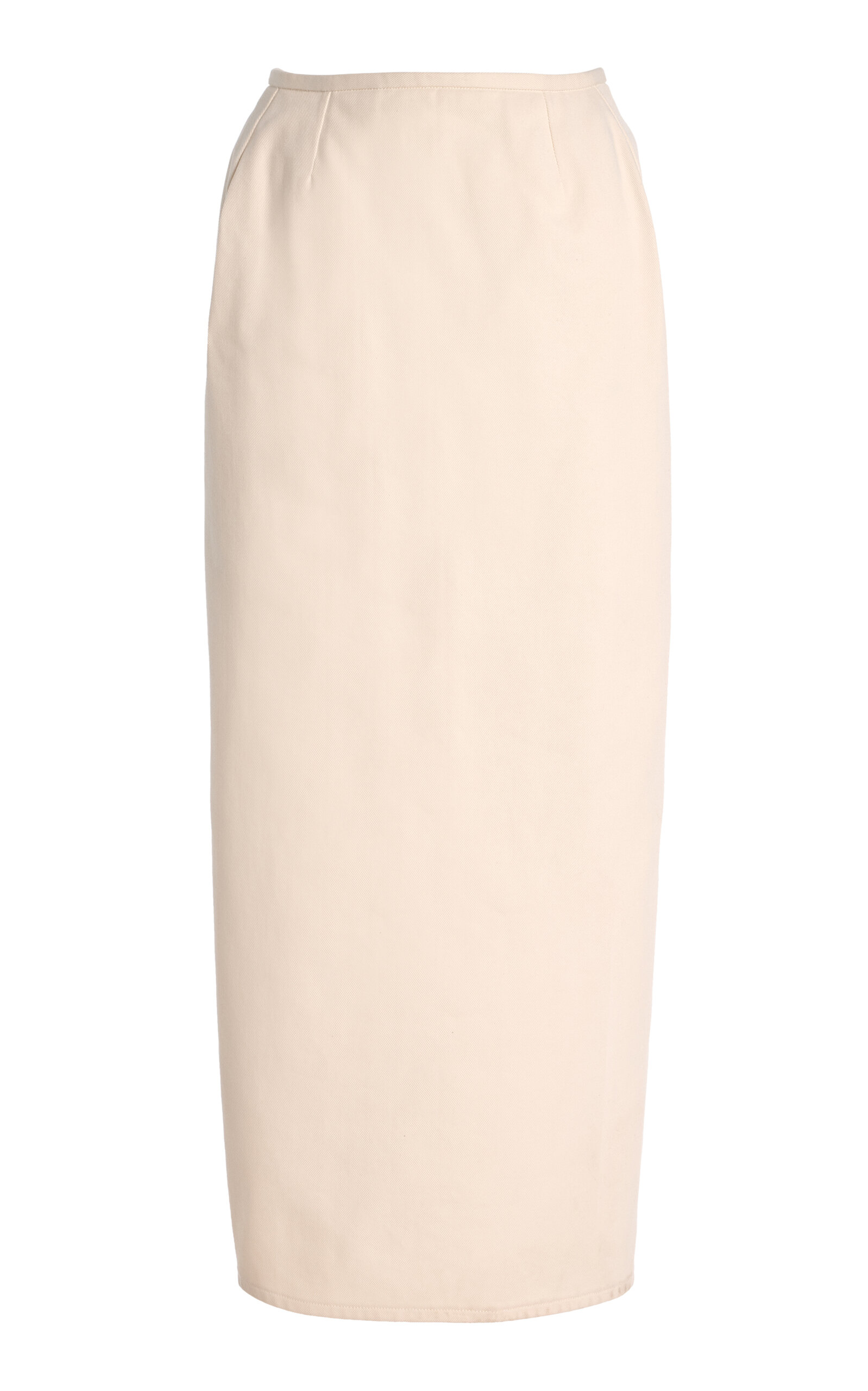 Exclusive Architectural Cotton Maxi Skirt