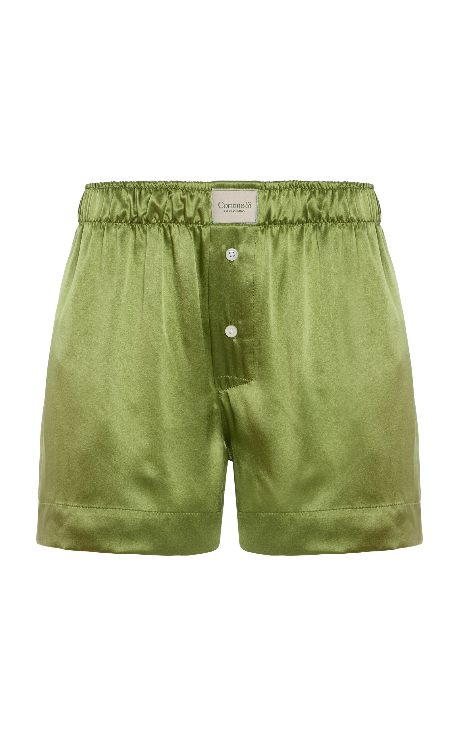 Classica Silk Charmeuse Boxer Shorts