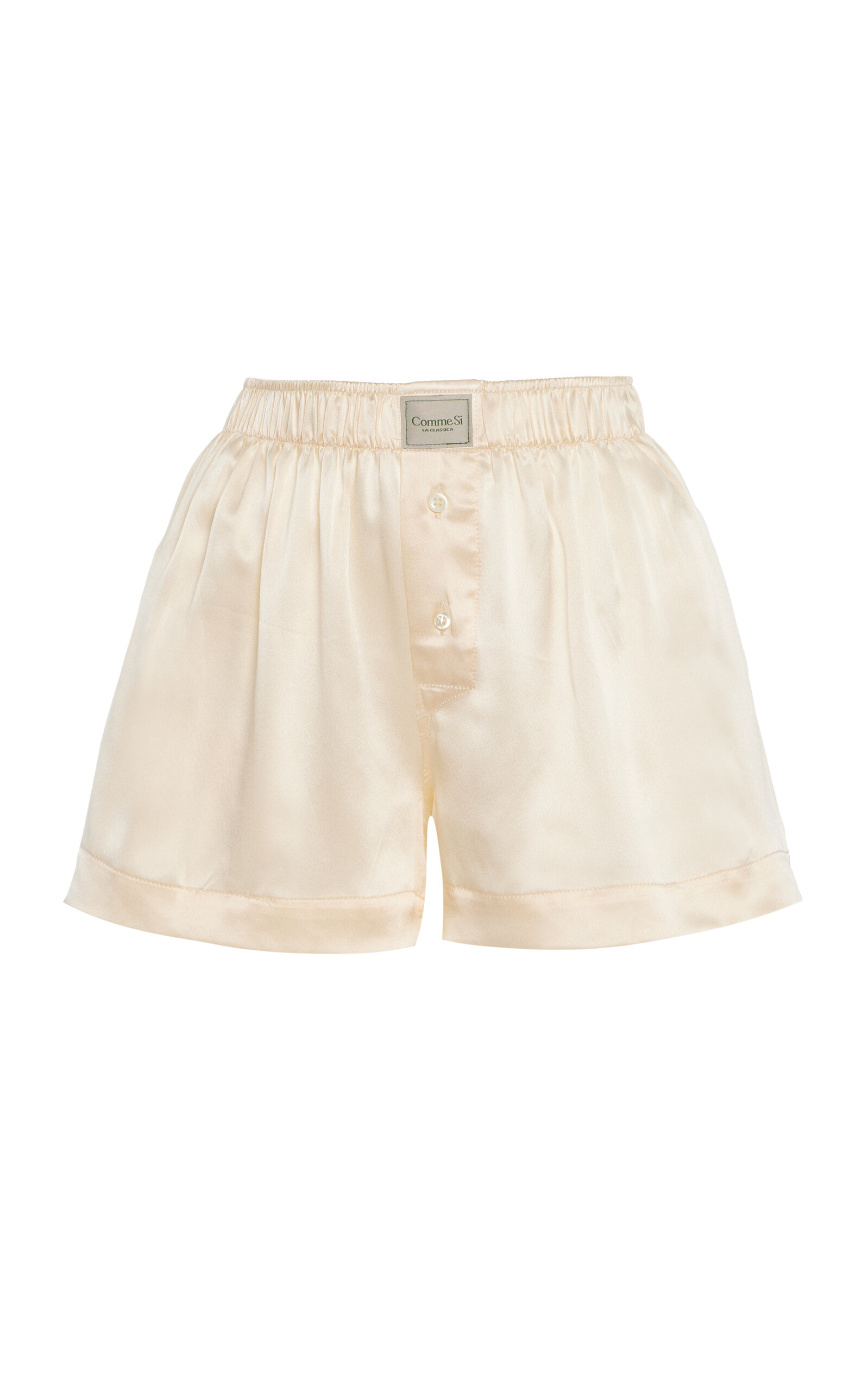 Classica Silk Charmeuse Boxer Shorts