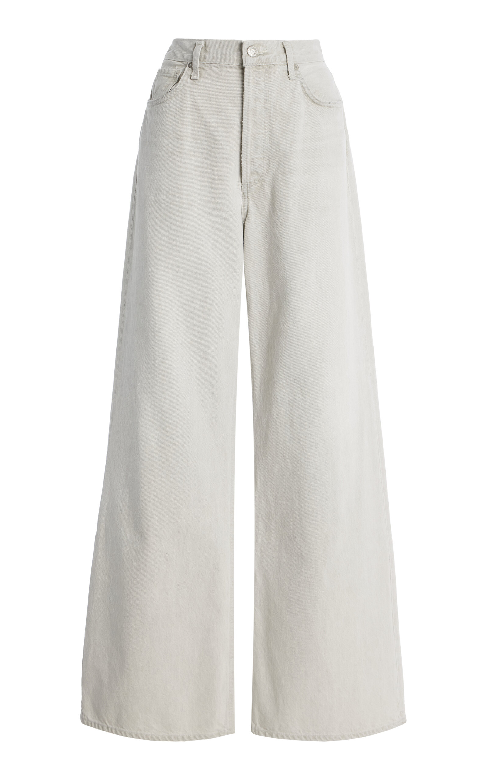 Dame No Cuff Rigid High-Rise Wide-Leg Jeans