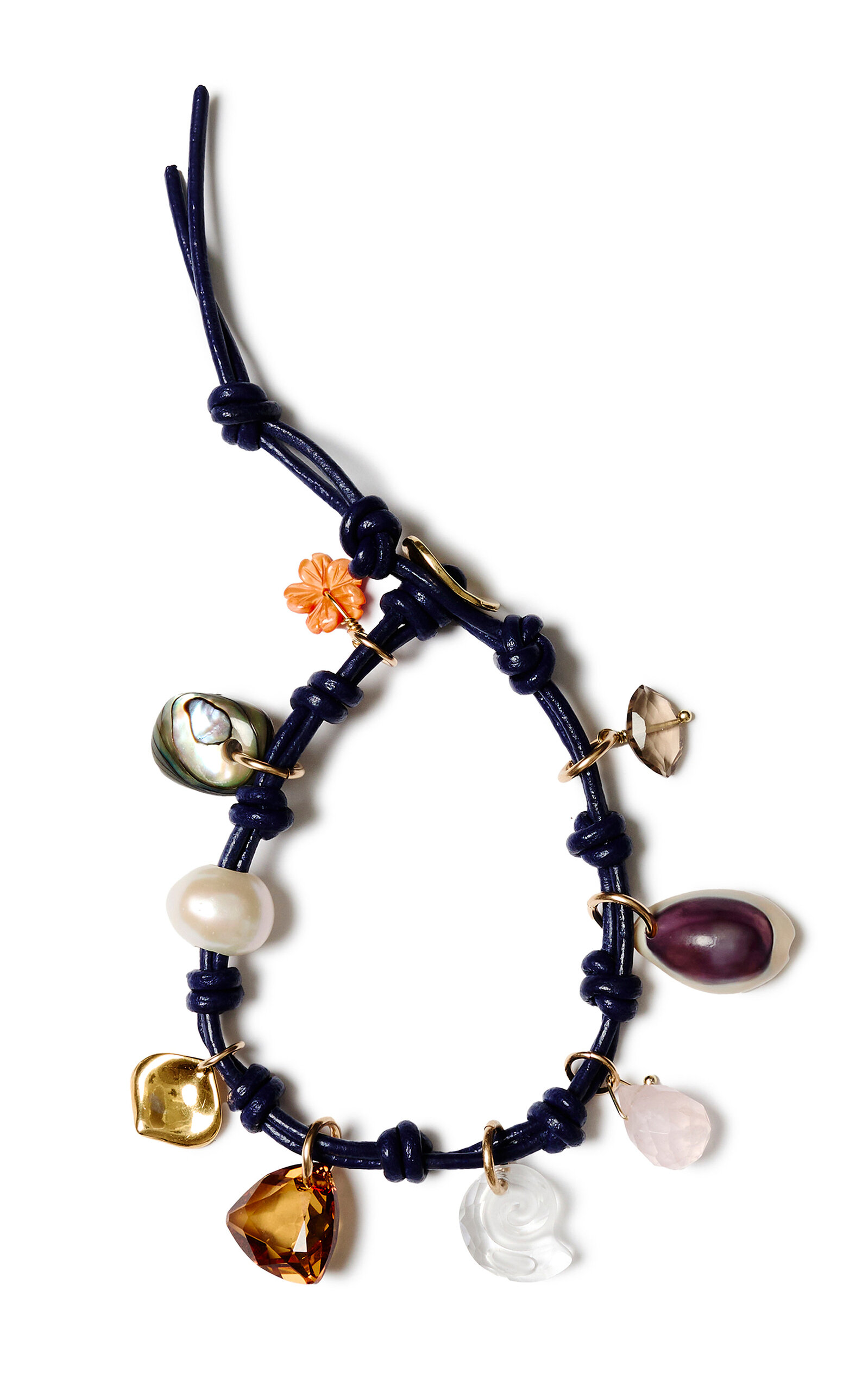 Mariposa Anklet Blue Mix