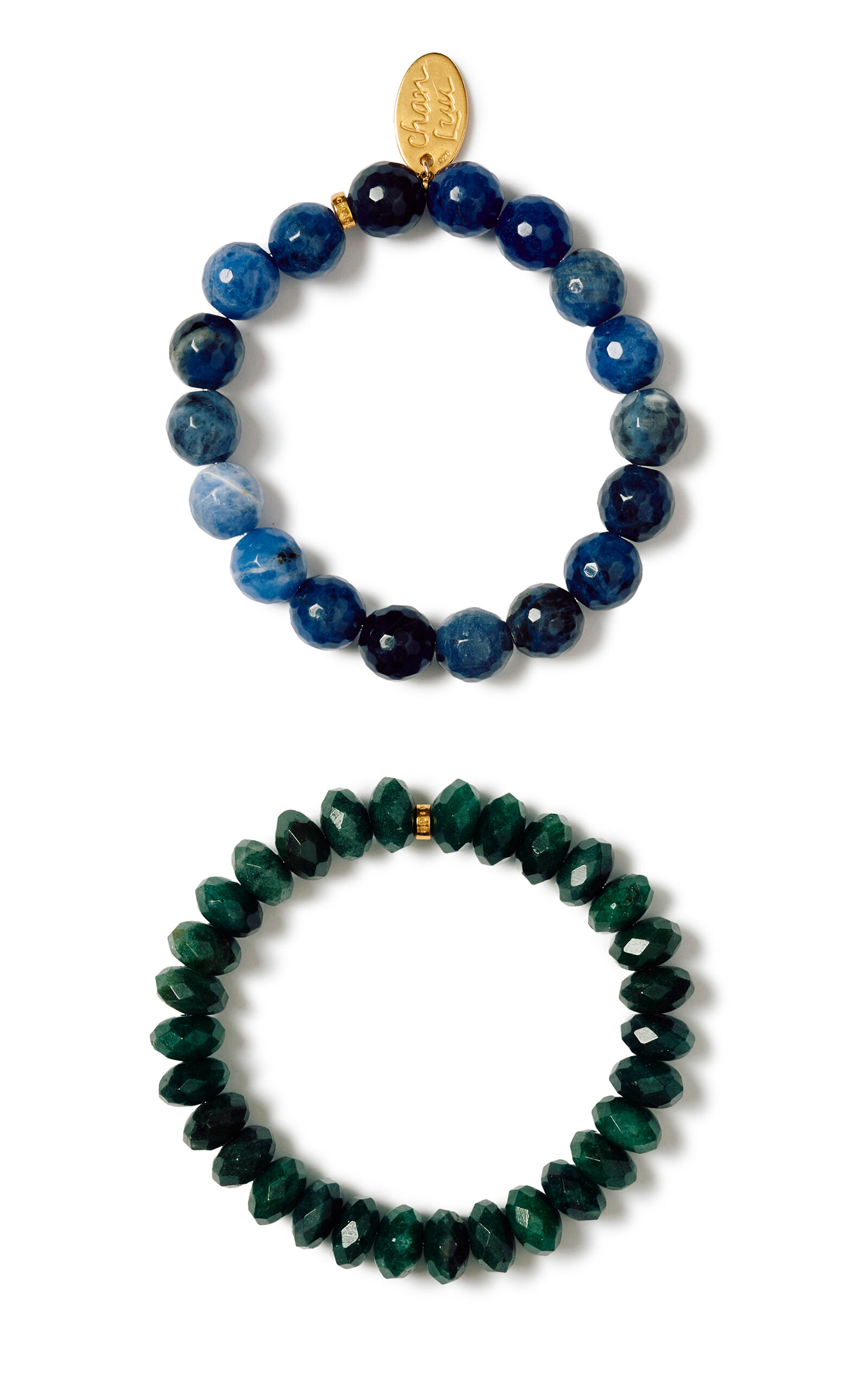 Arroyo Set-of-Two Sodalite Bracelets